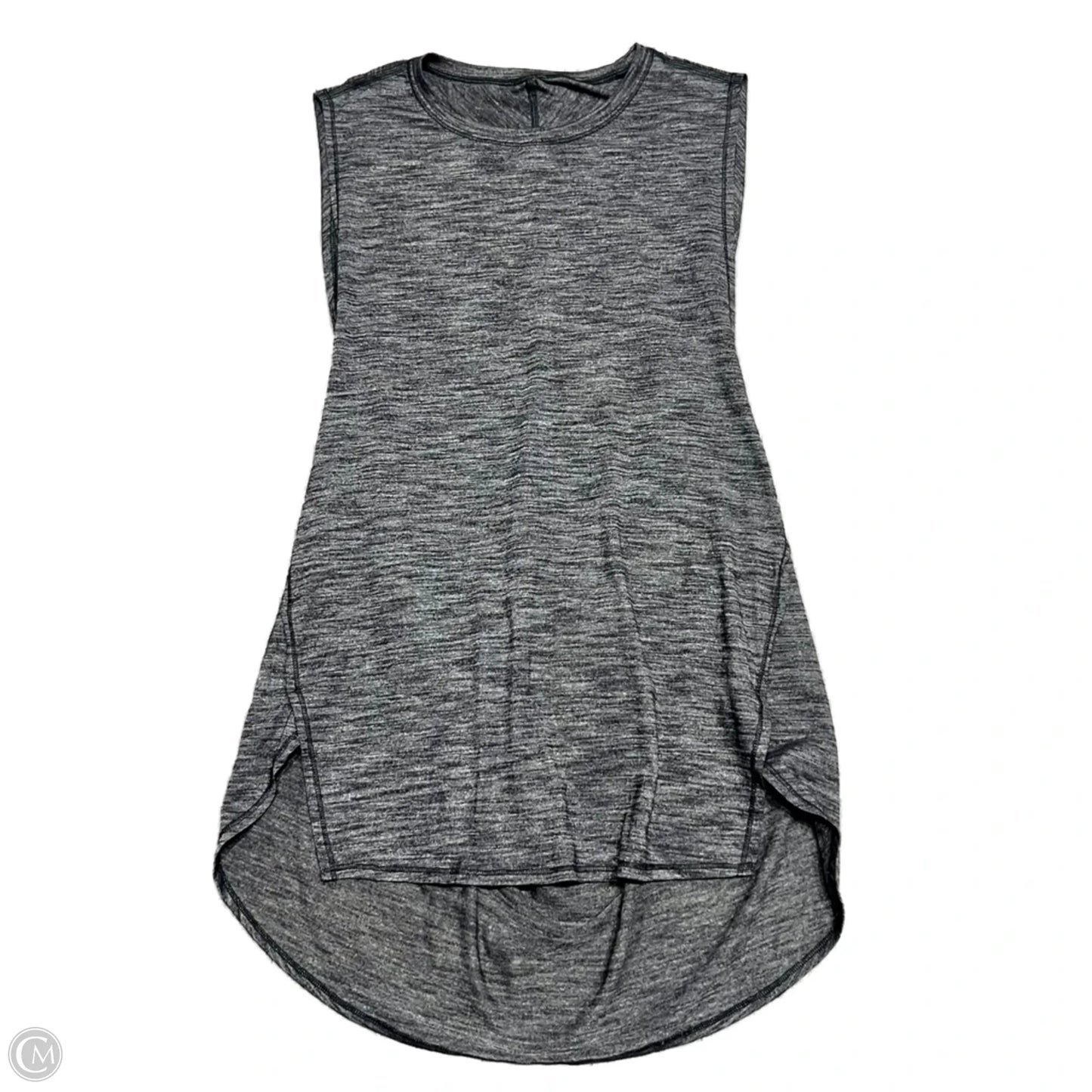 Athletic Tank Top By Lululemon In Grey, Size: S