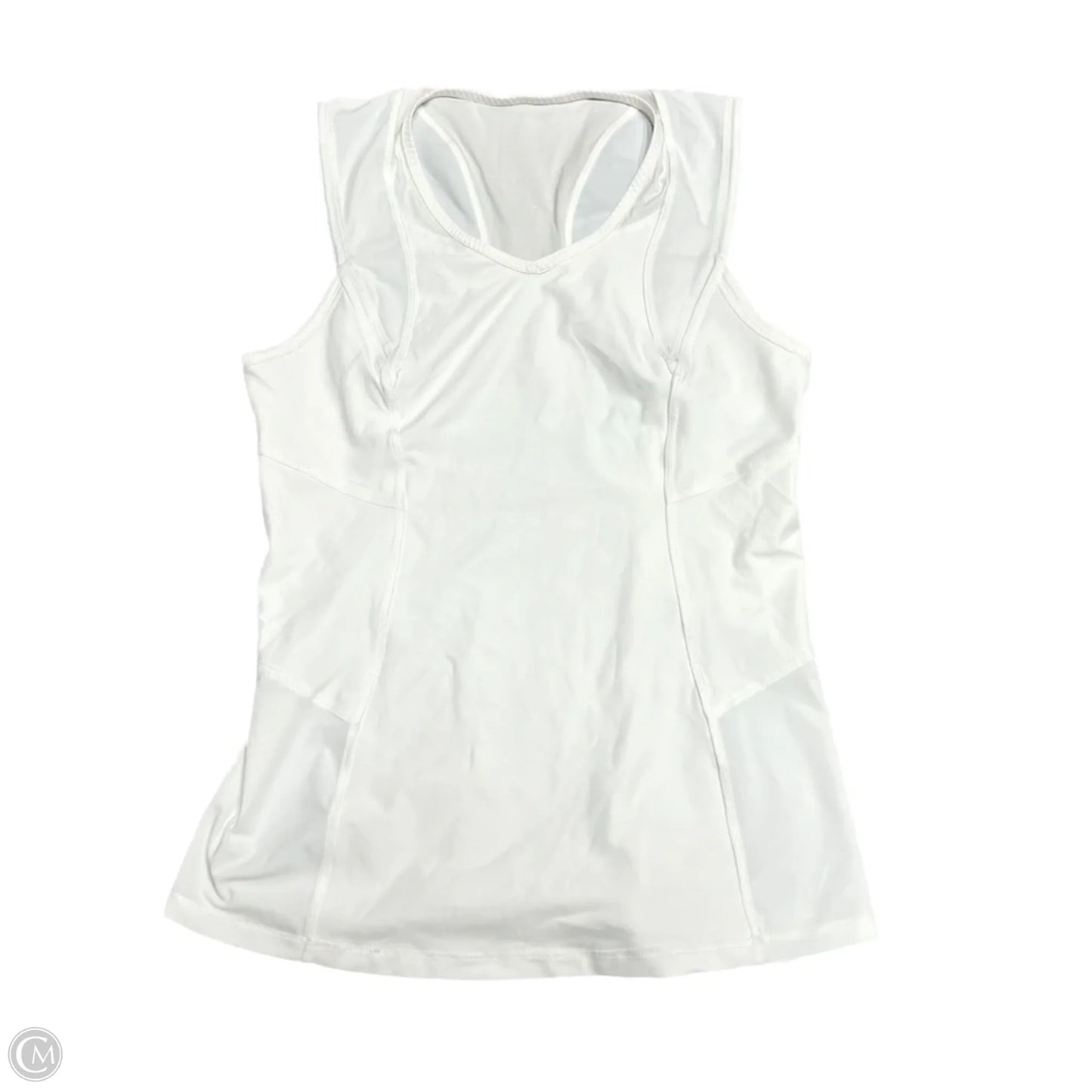Athletic Tank Top By Lululemon In White, Size: S