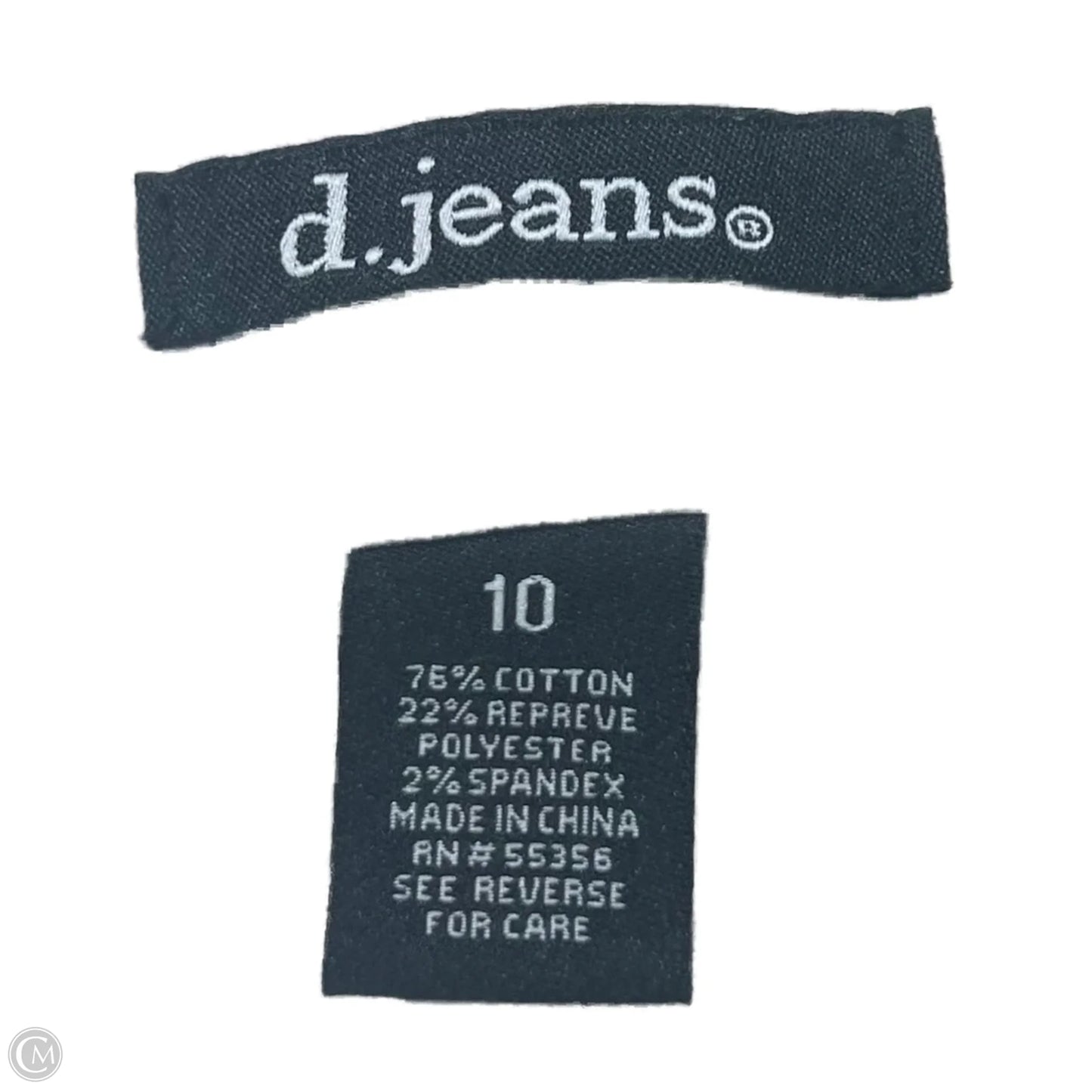 Shorts By D Jeans In Tan Denim, Size: 10