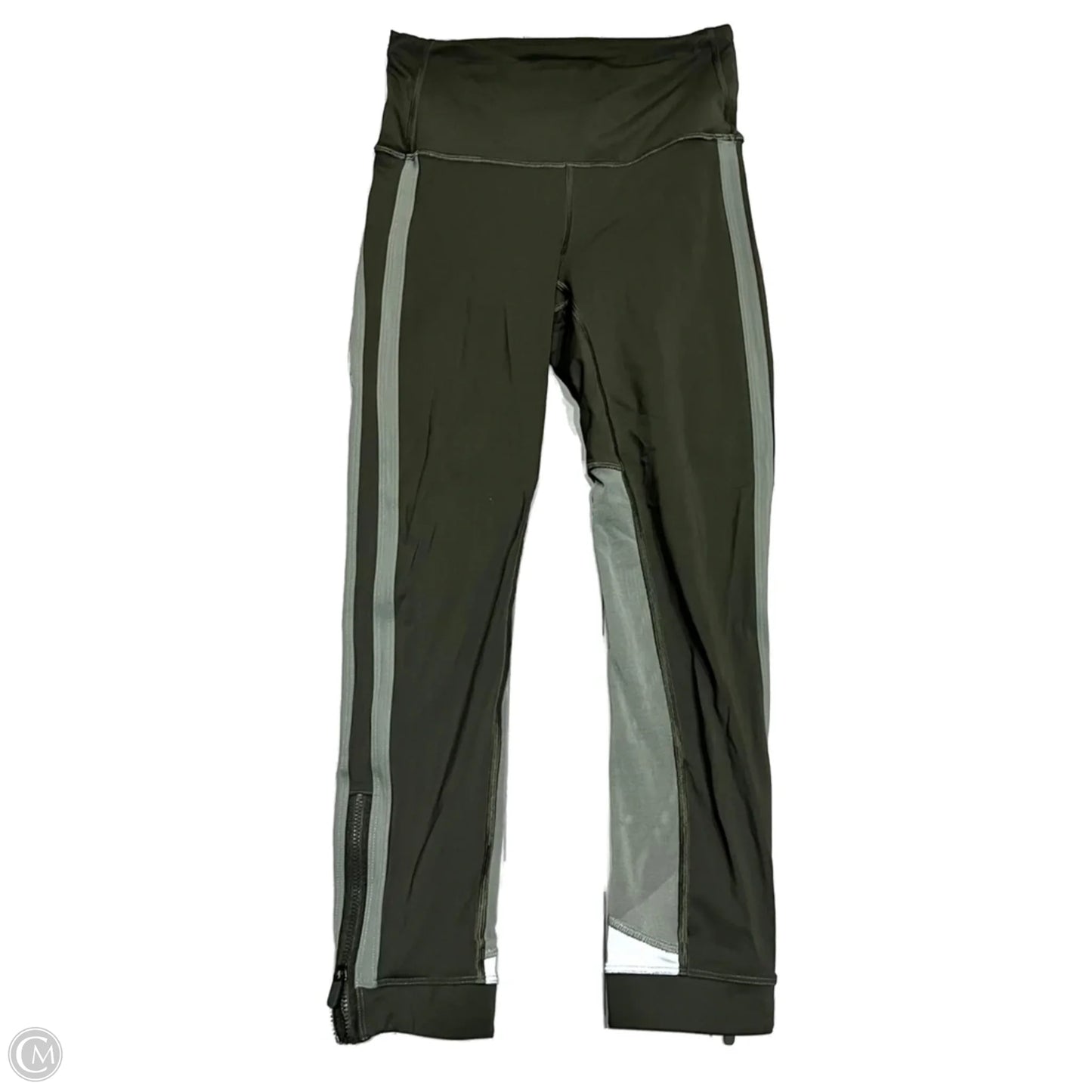 Athletic Leggings By Lululemon In Green, Size: 4
