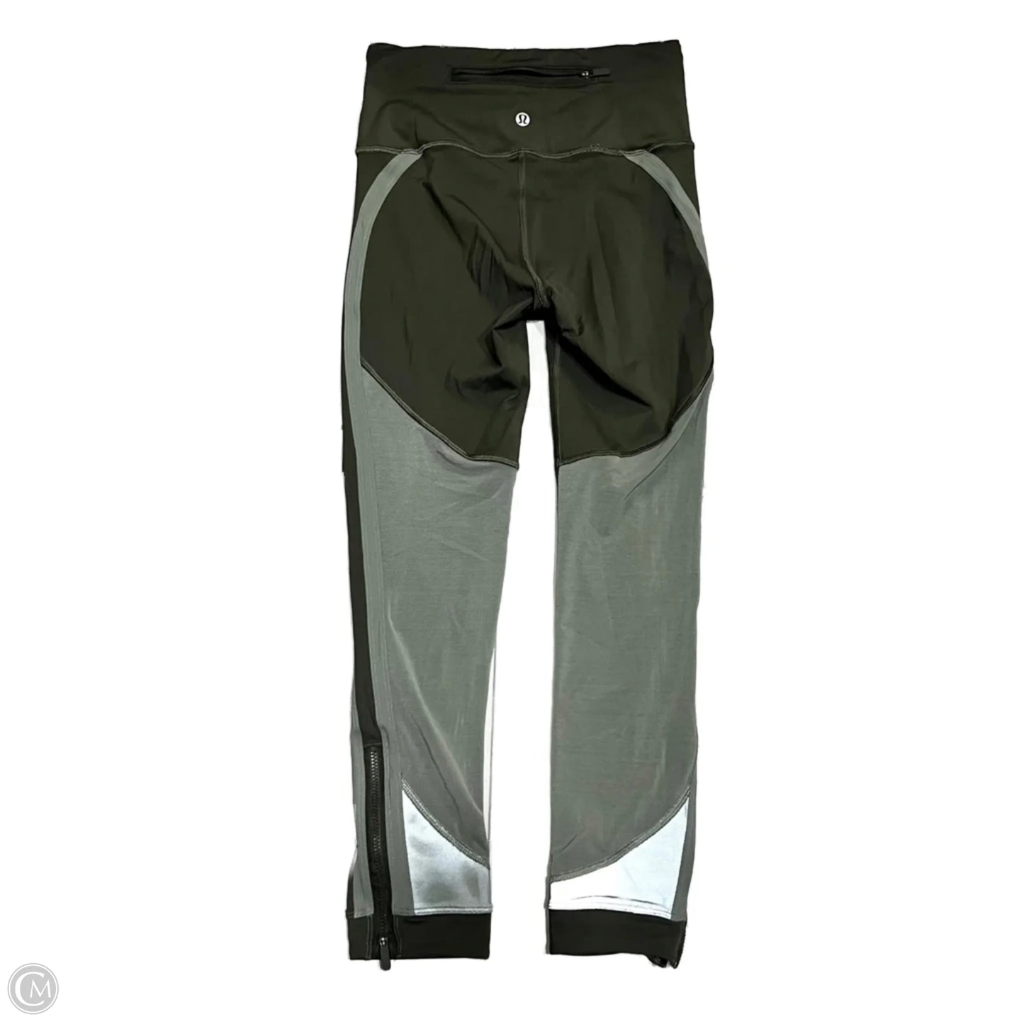 Athletic Leggings By Lululemon In Green, Size: 4
