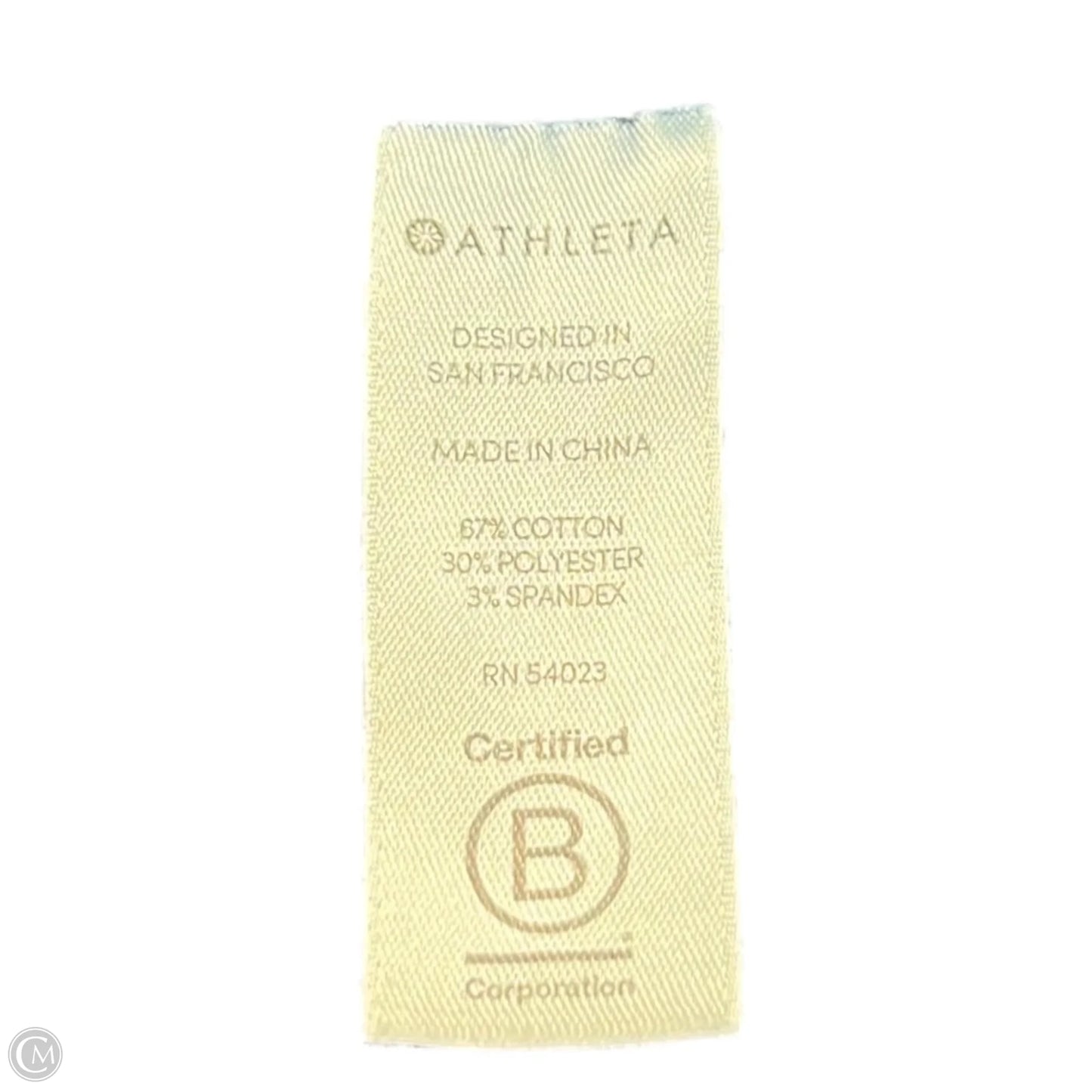 Jeans Cropped By Athleta In Blue Denim, Size: 10