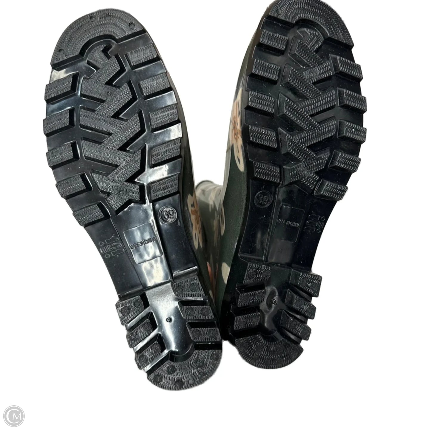 Boots Rain By Planone In Green, Size: 8.5