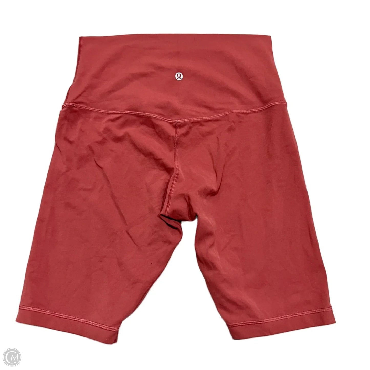 Athletic Shorts By Lululemon In Red, Size: 10