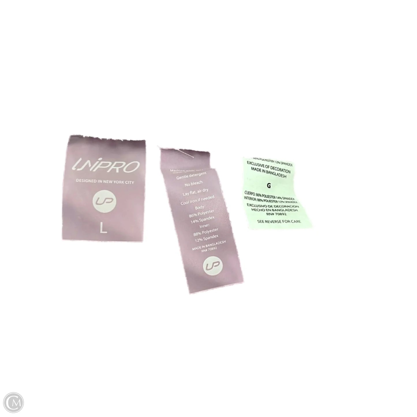 Athletic Shorts By Unipro Sports In Purple, Size: 12