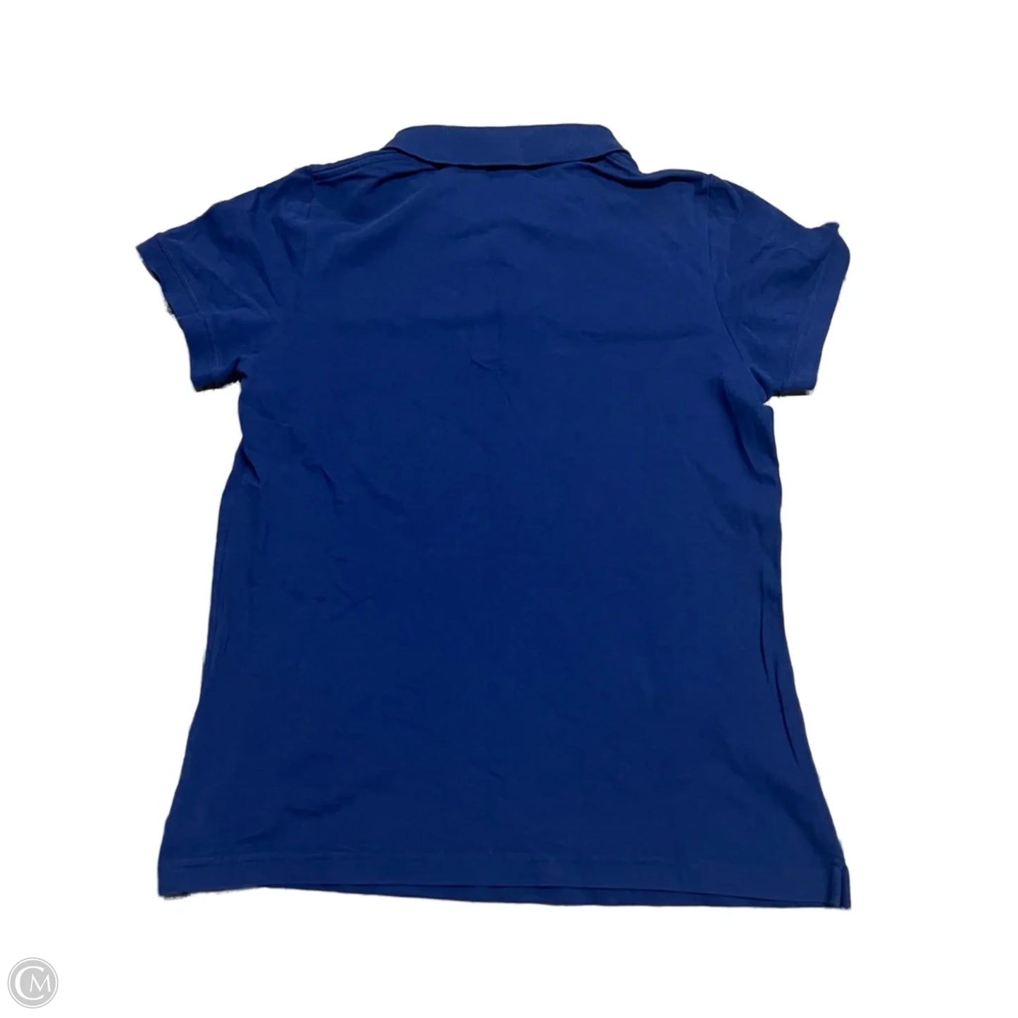 Top Short Sleeve Designer By Lilly Pulitzer In Navy, Size: Xl