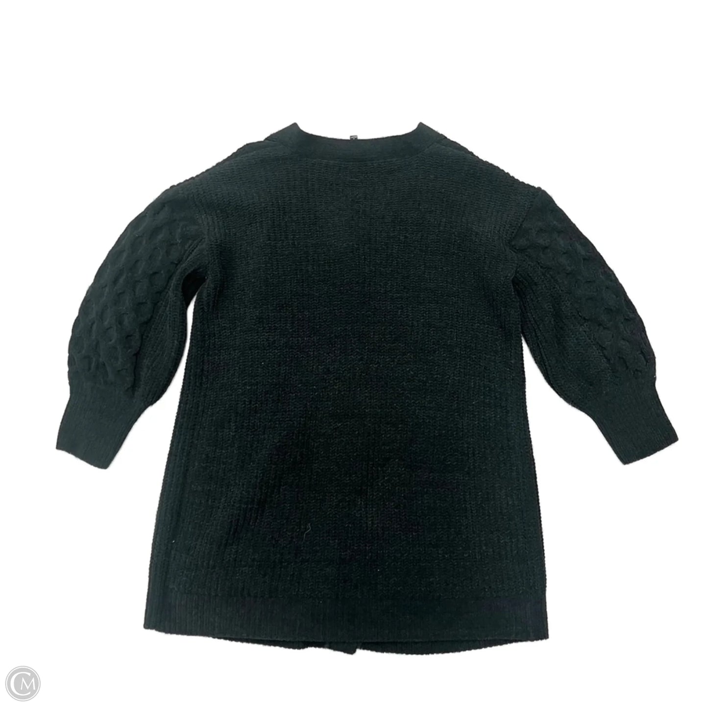 Sweater Cardigan By Derek Heart In Black, Size: 2x