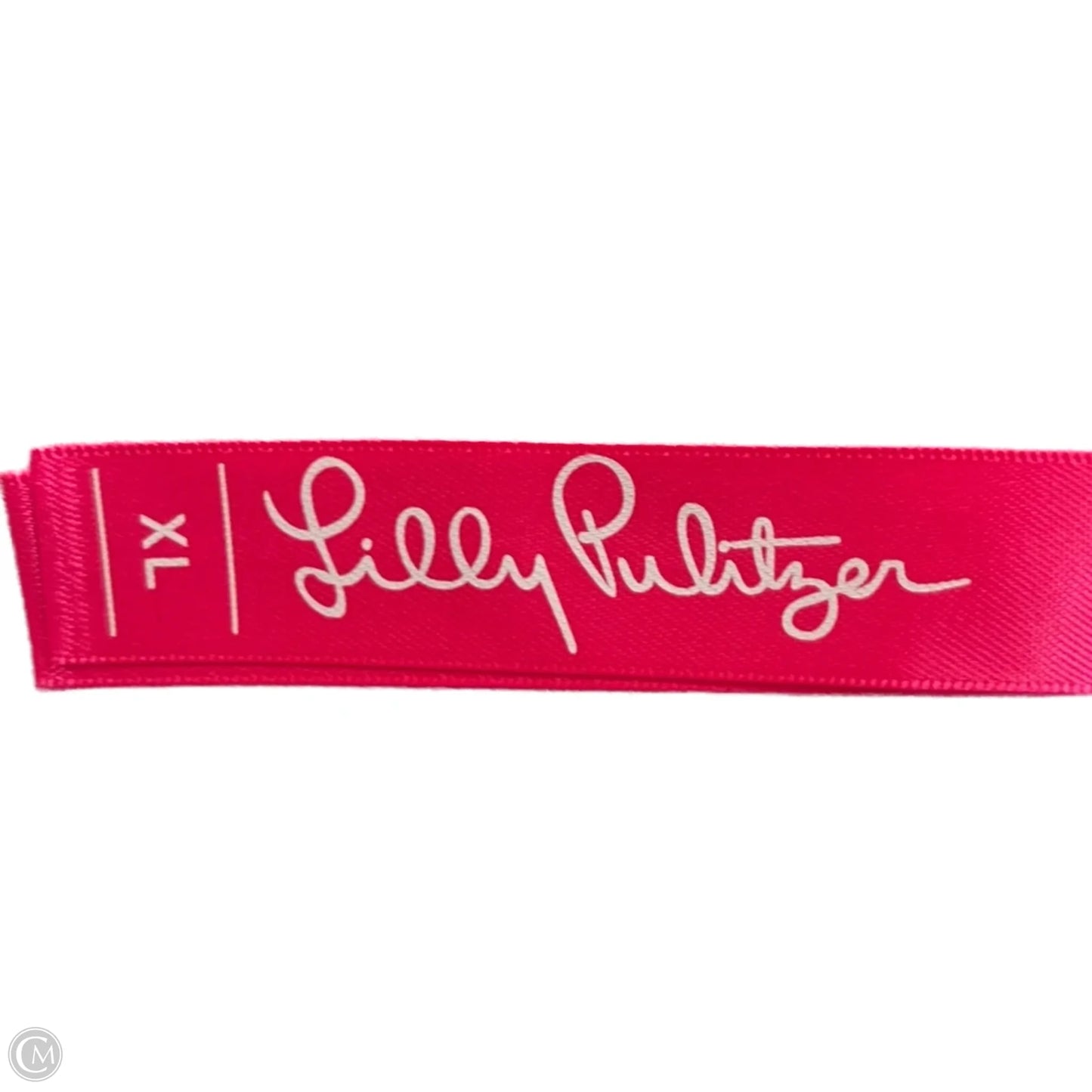 Top Sleeveless Designer By Lilly Pulitzer In Pink, Size: Xl
