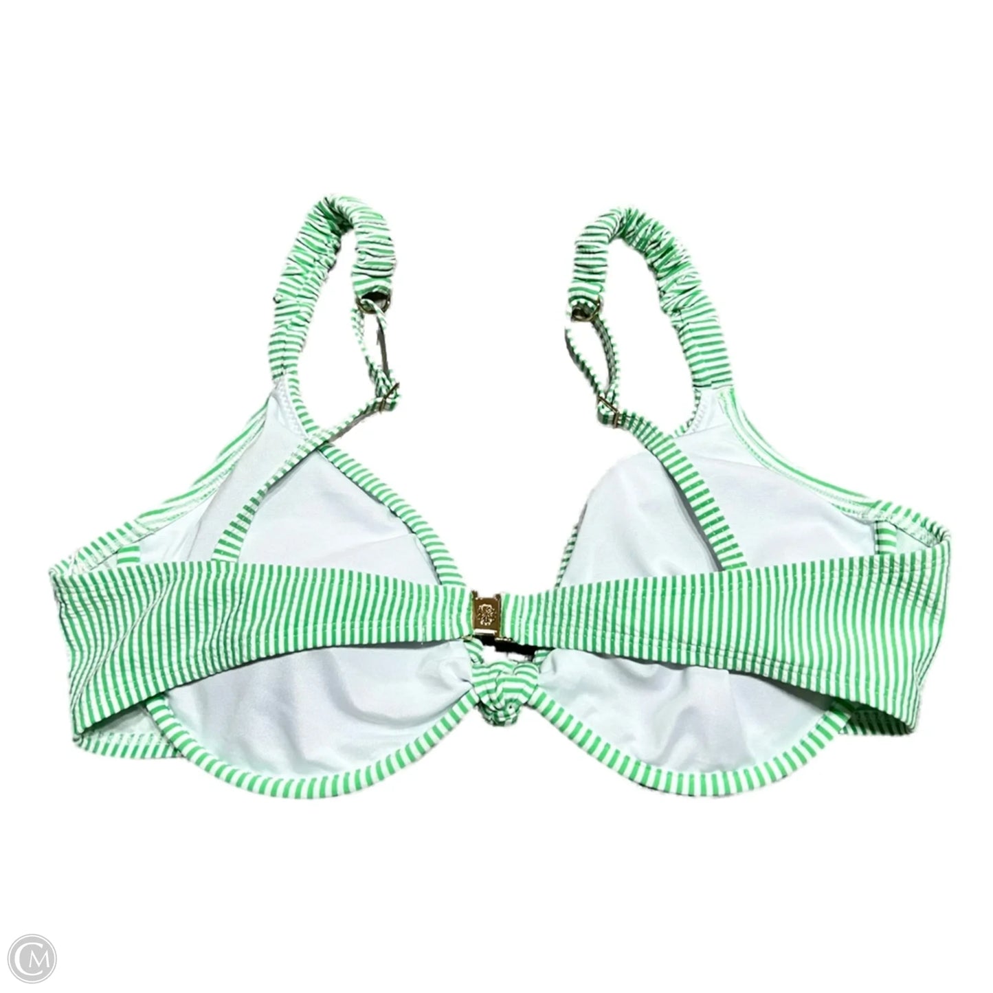 Swimsuit Designer By Lilly Pulitzer In Green & White, Size: M
