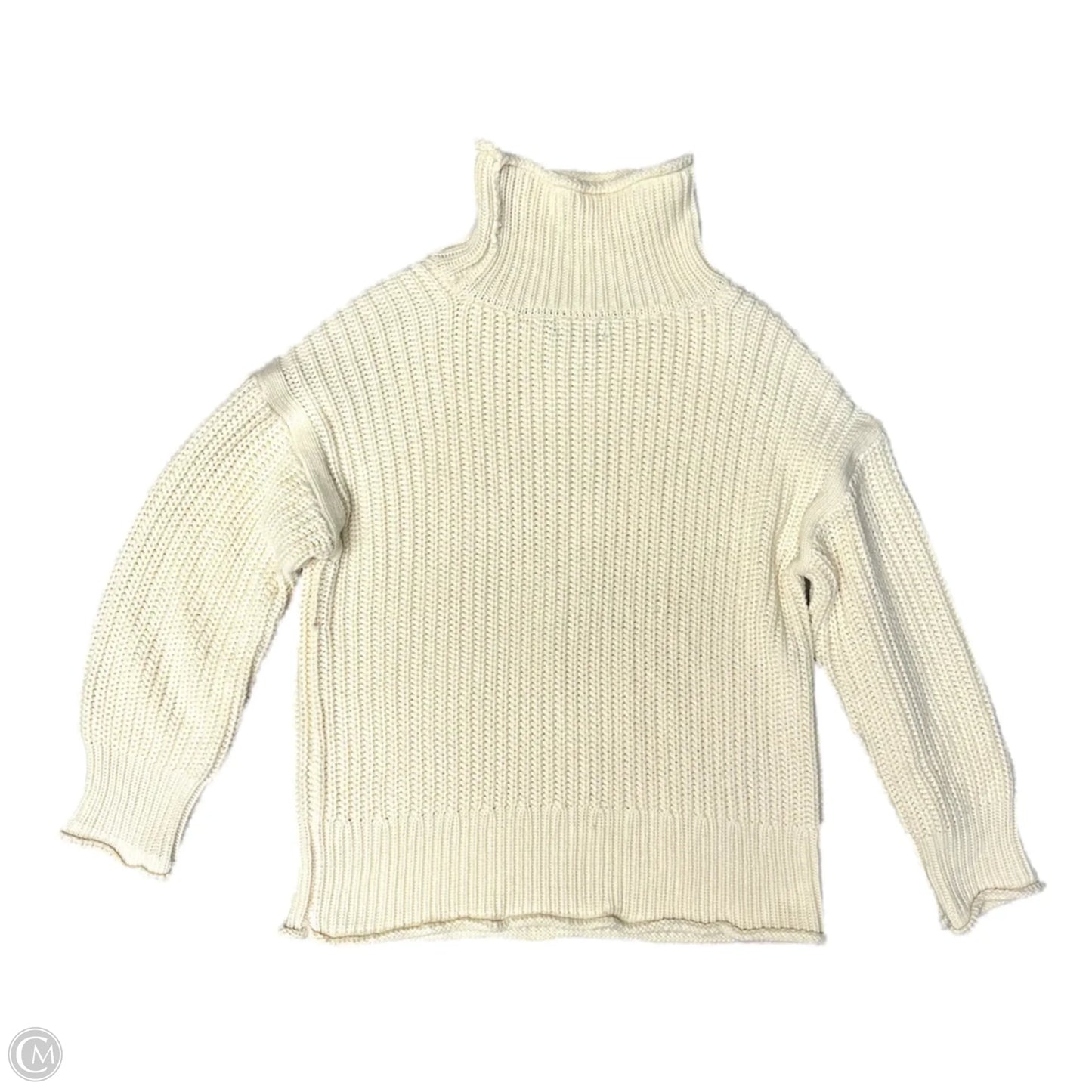 Sweater By Lillusory In Cream, Size: Xl