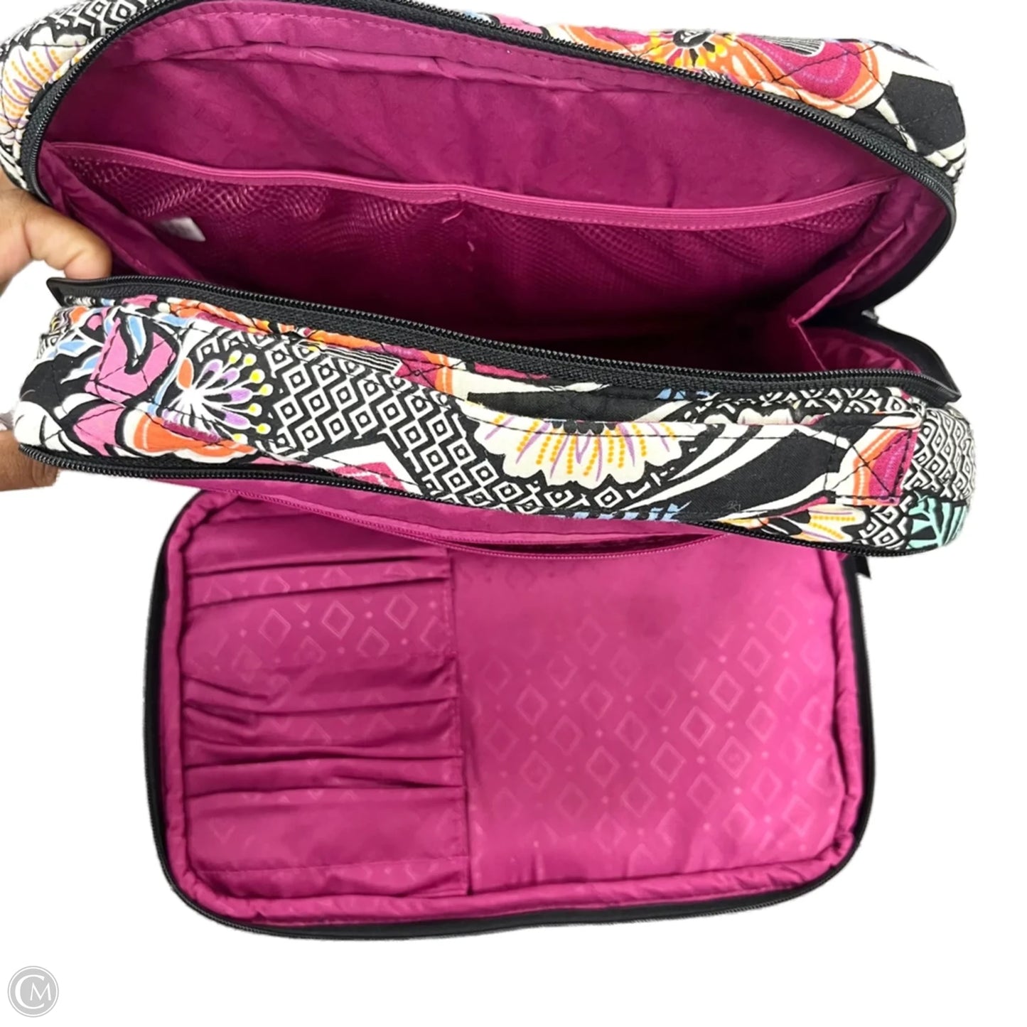 Makeup Bag By Vera Bradley, Size: Large