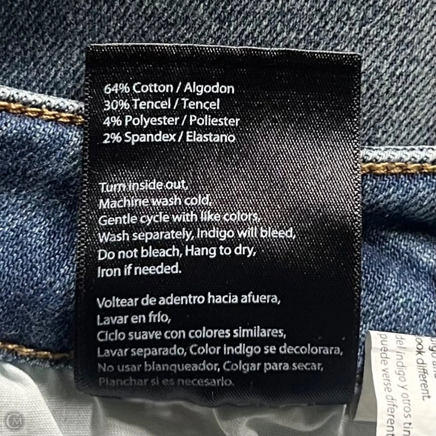 Jeans Wide Leg By Risen In Blue Denim, Size: 4