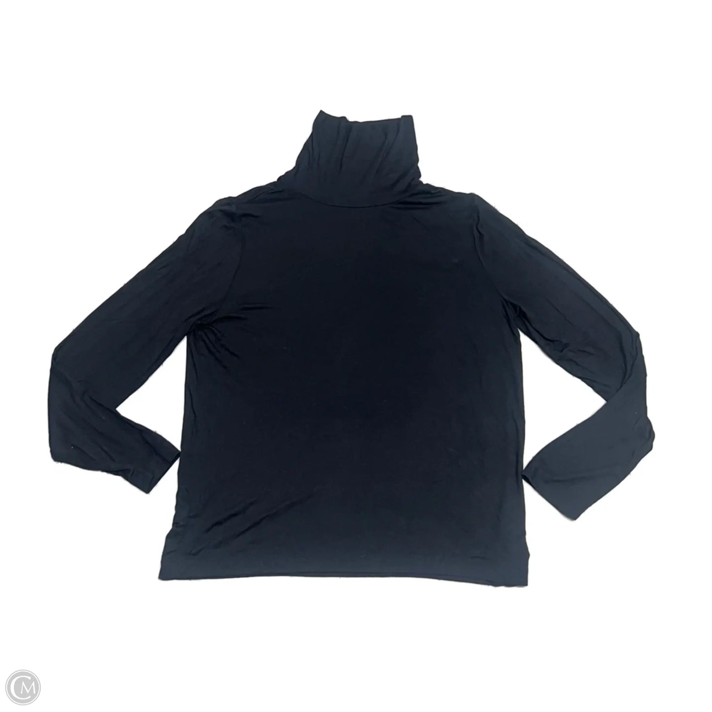 Top Long Sleeve Basic By Loft In Black, Size: Xl