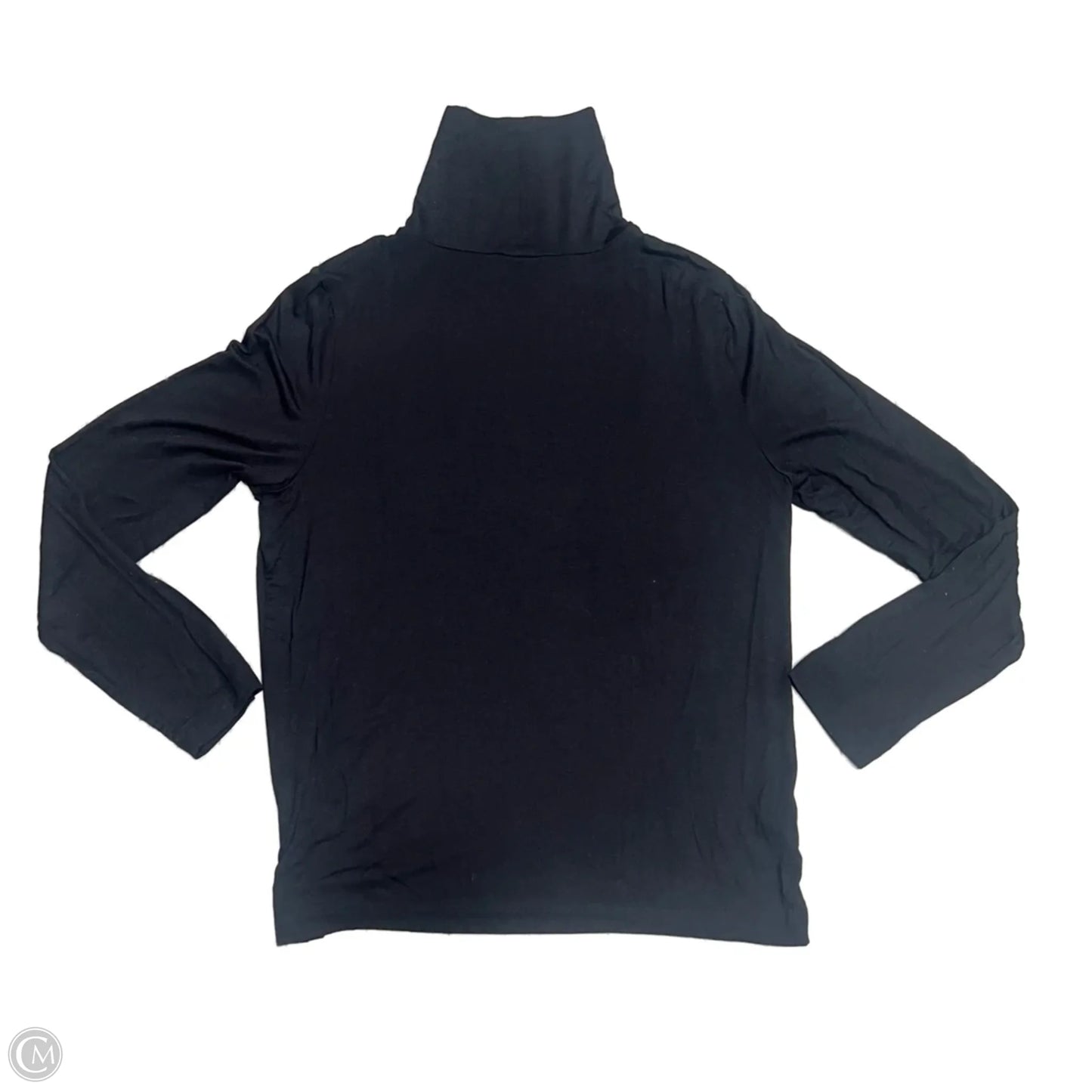 Top Long Sleeve Basic By Loft In Black, Size: Xl
