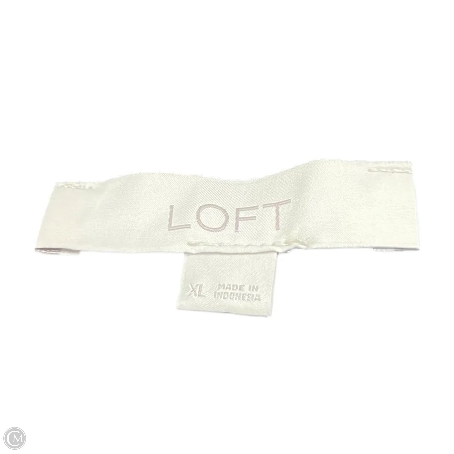 Top Long Sleeve Basic By Loft In Black, Size: Xl