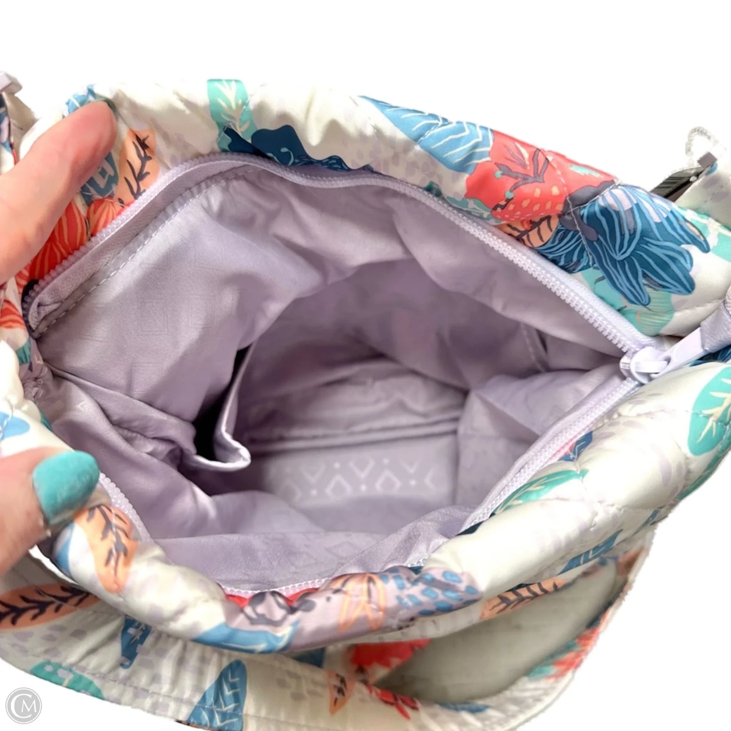 Handbag By Vera Bradley, Size: Medium