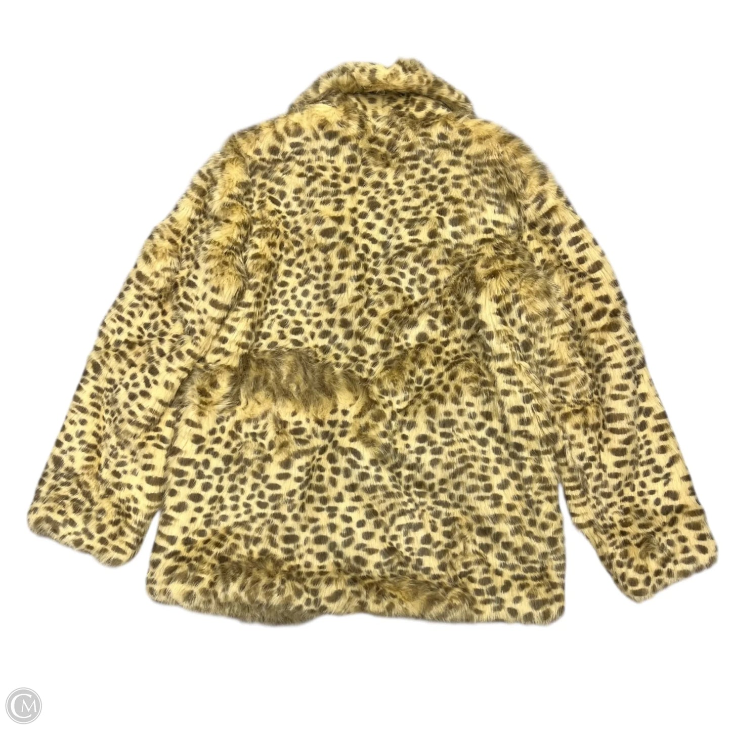 Coat Faux Fur & Sherpa By Isabellas Journey In Tan, Size: Xxl