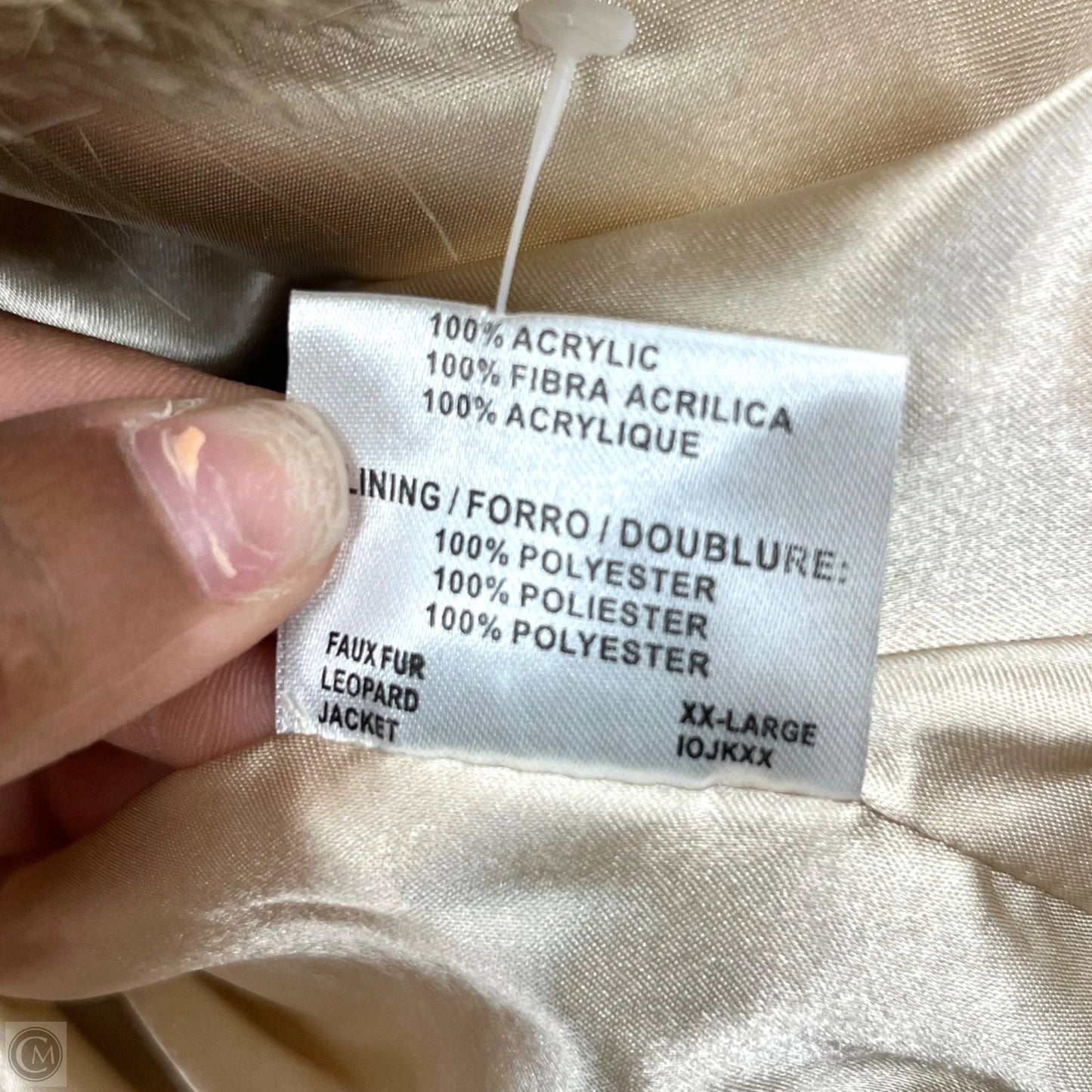Coat Faux Fur & Sherpa By Isabellas Journey In Tan, Size: Xxl