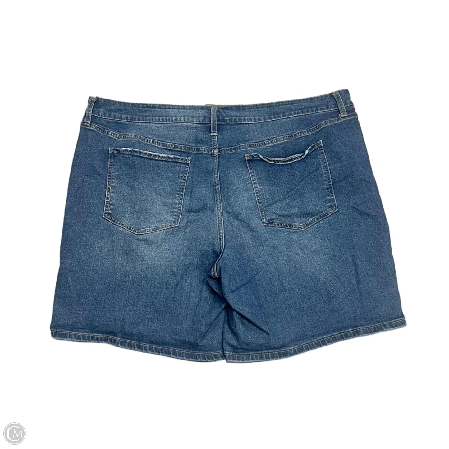 Shorts By Terra & Sky In Blue Denim, Size: 24