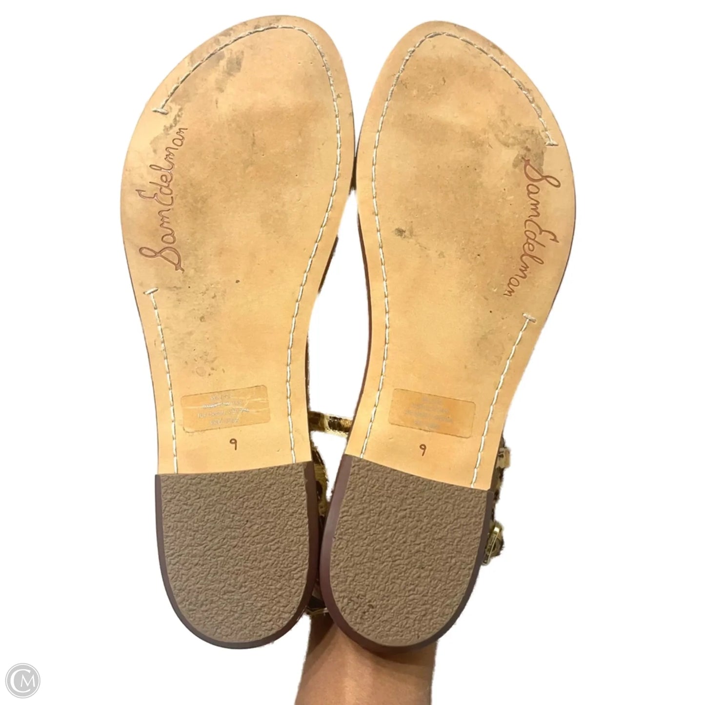 Sandals Flats By Sam Edelman In Leopard Print, Size: 9