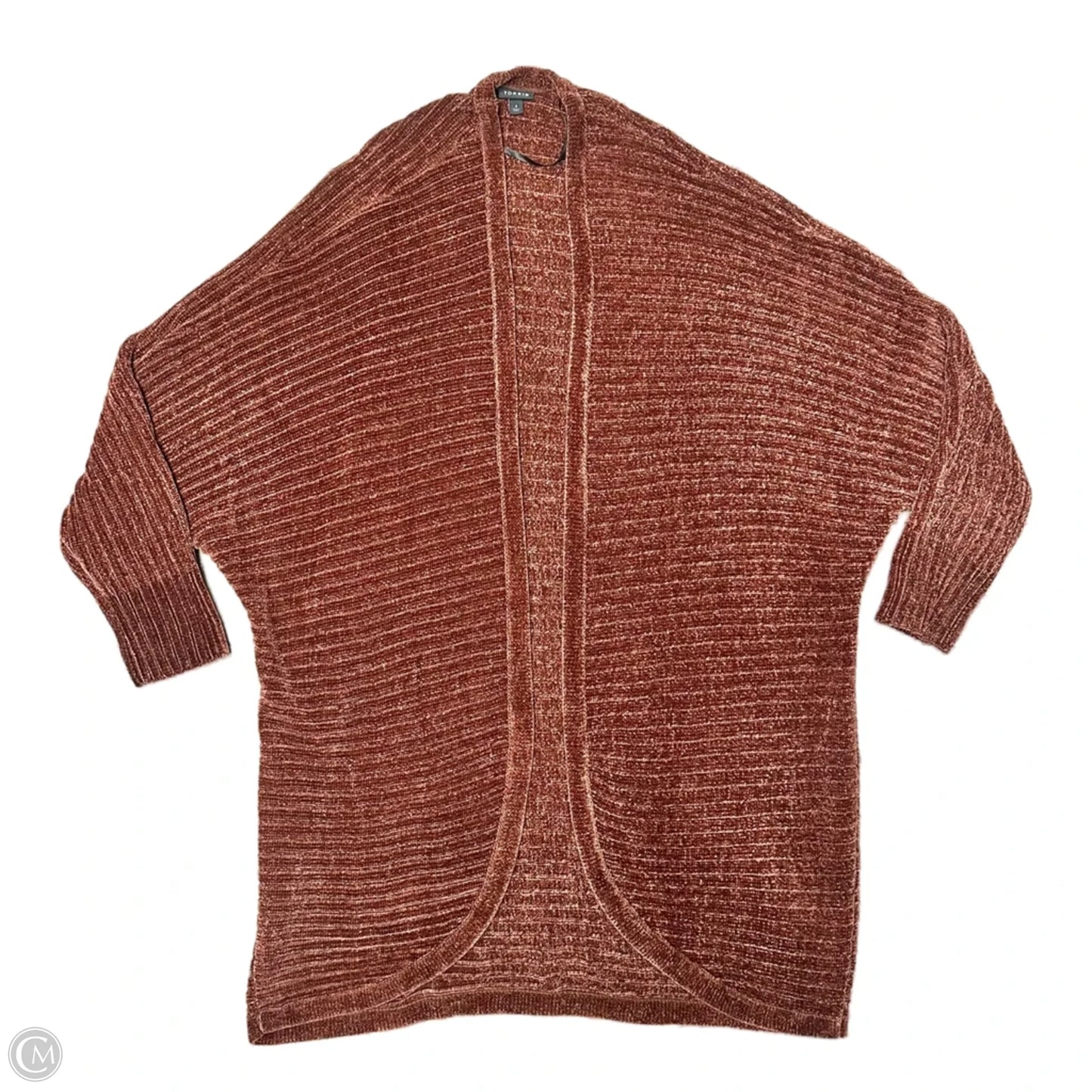 Sweater Cardigan By Torrid In Brown, Size: 4x