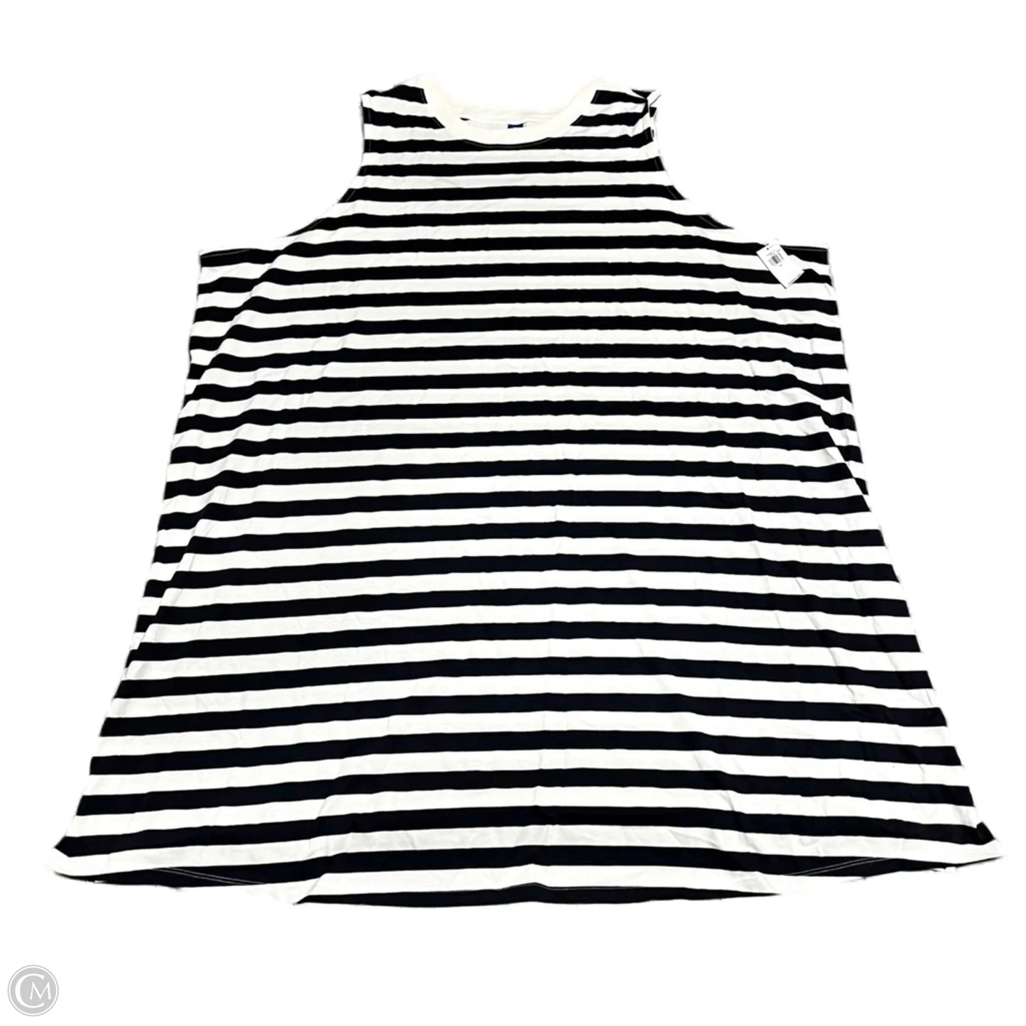 Dress Casual Short By Old Navy In Cream & Grey, Size: 4x