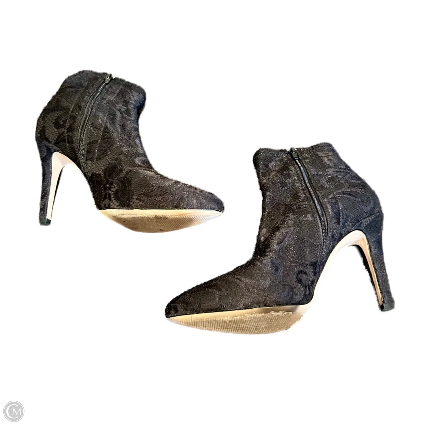 Boots Ankle Heels By Antonio Melani In Black, Size: 8