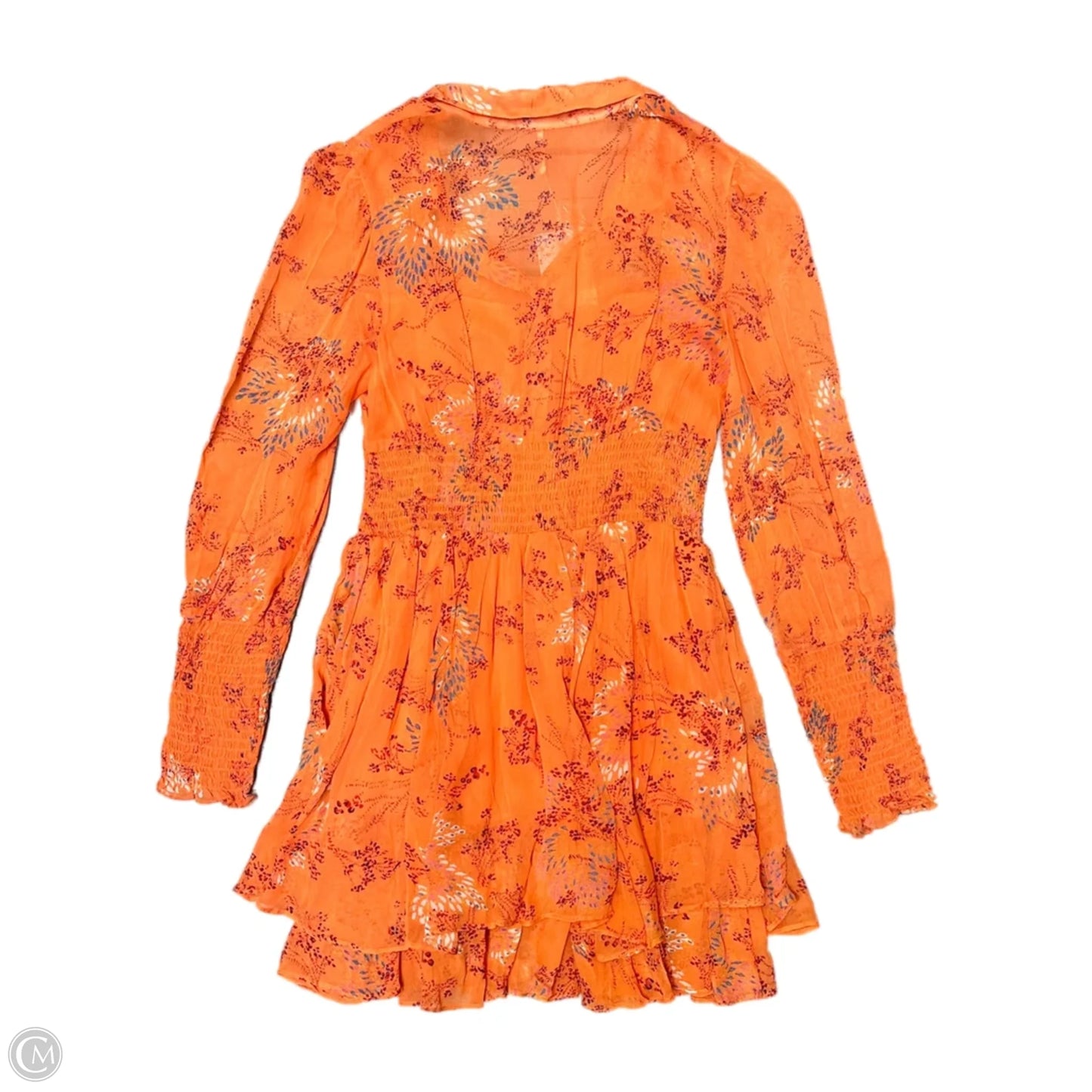 Dress Casual Short By Free People In Orange, Size: S