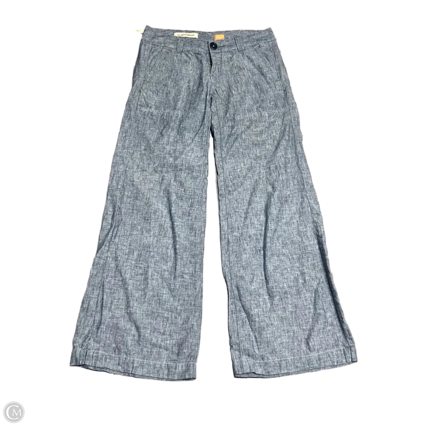Pants Linen By Pilcro In Blue, Size: 2