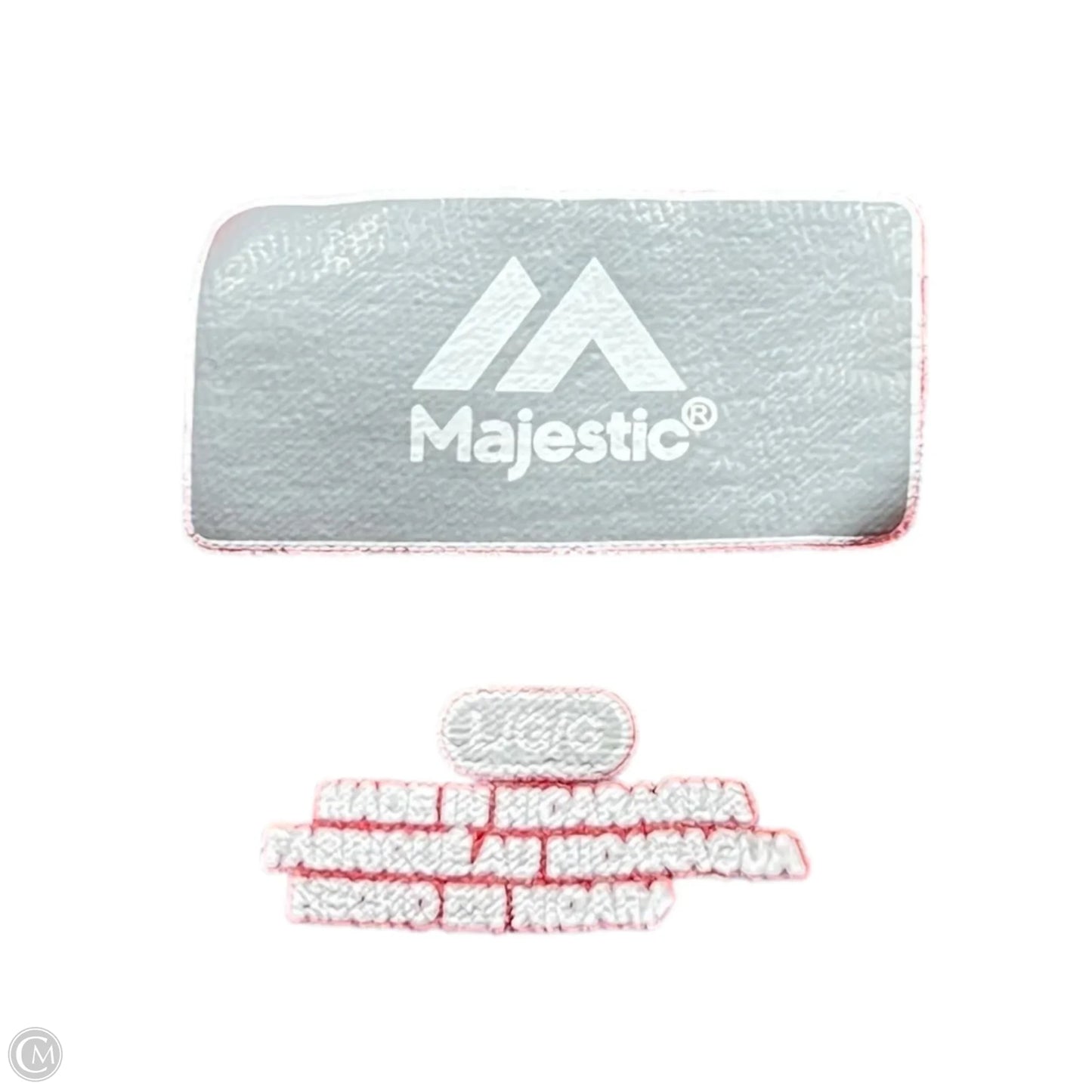 Top Short Sleeve By Majestic In Red, Size: L