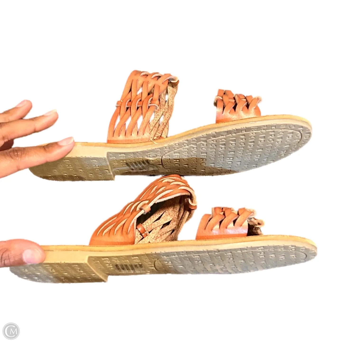 Sandals Flats By Rock And Candy In Brown, Size: 6