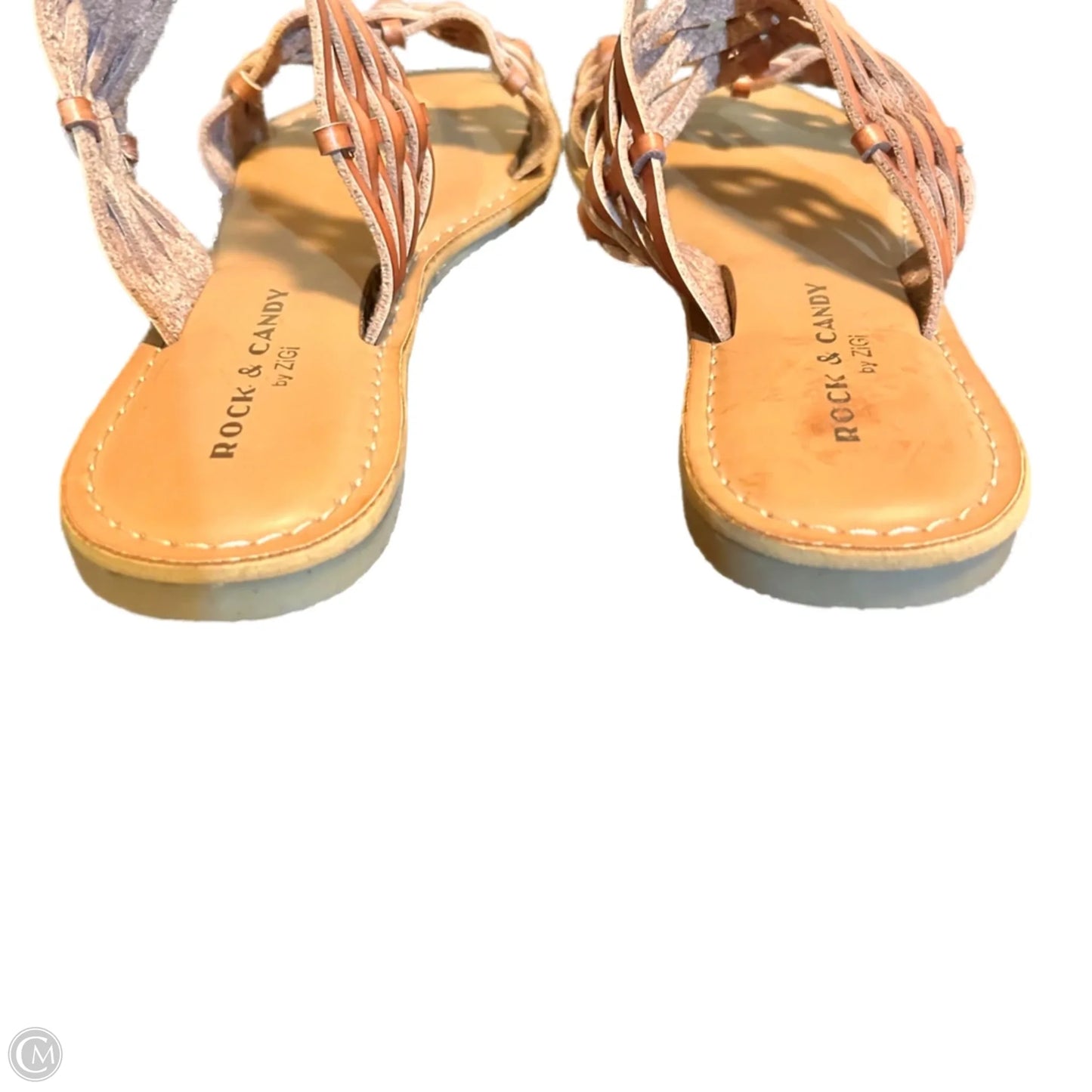 Sandals Flats By Rock And Candy In Brown, Size: 6