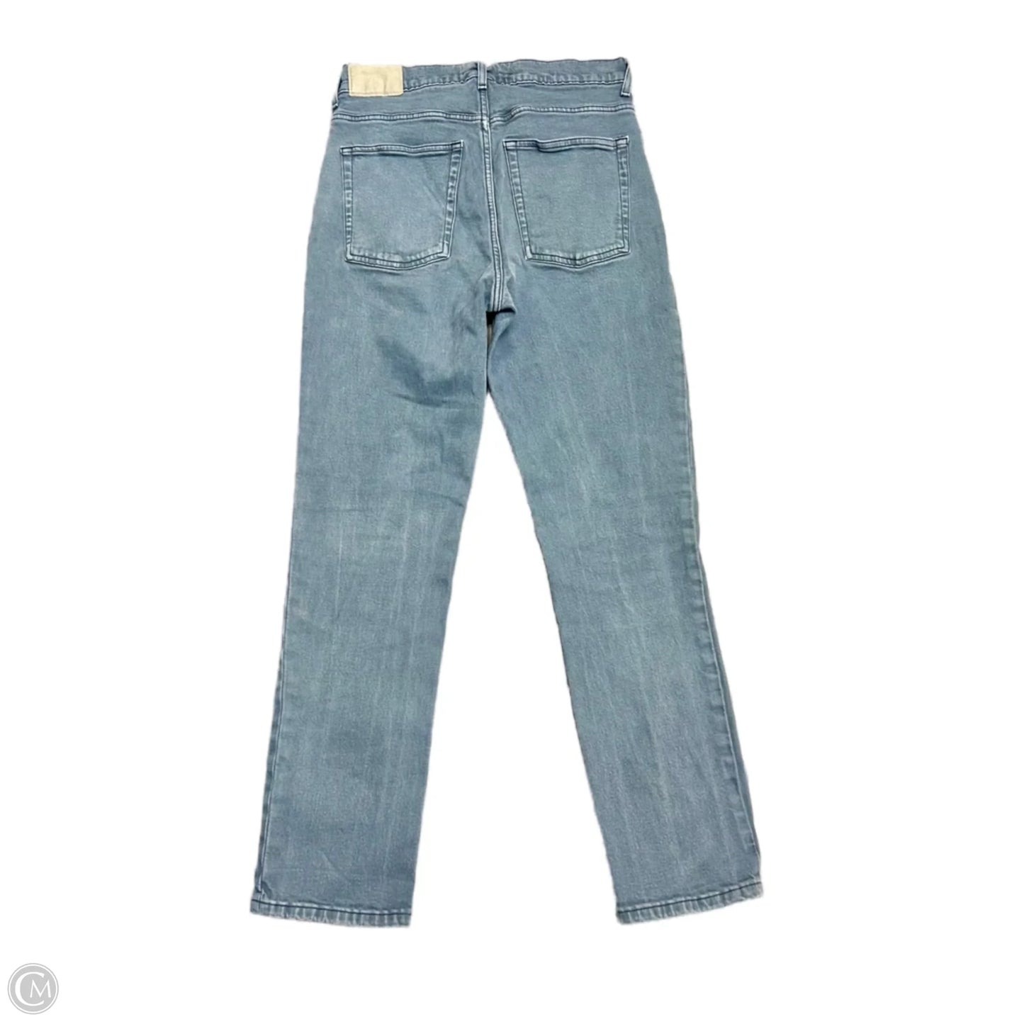Jeans Straight By Everlane In Grey Denim, Size: 6
