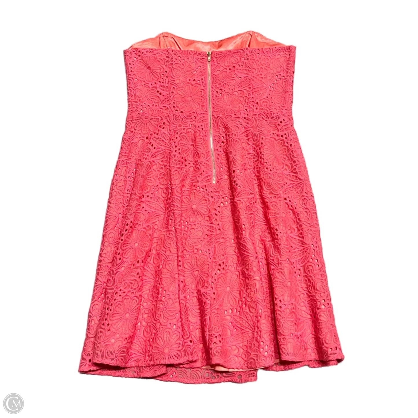 Dress Designer By Lilly Pulitzer In Coral, Size: S