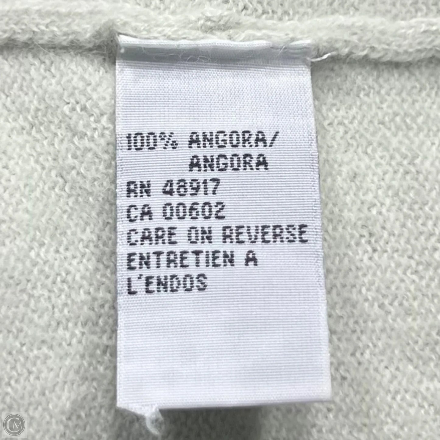 Sweater Cardigan By Calvin Klein In Green, Size: L