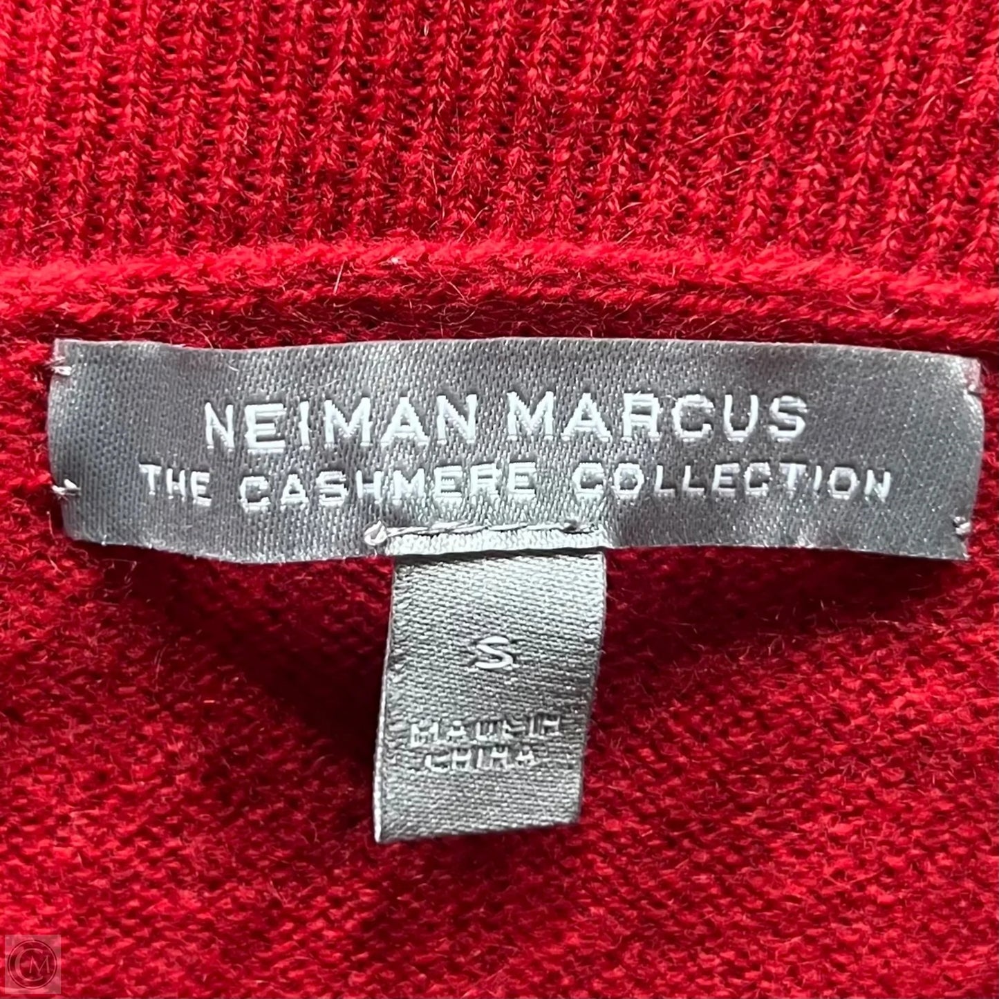 Sweater Designer By Neiman Marcus In Red, Size: S