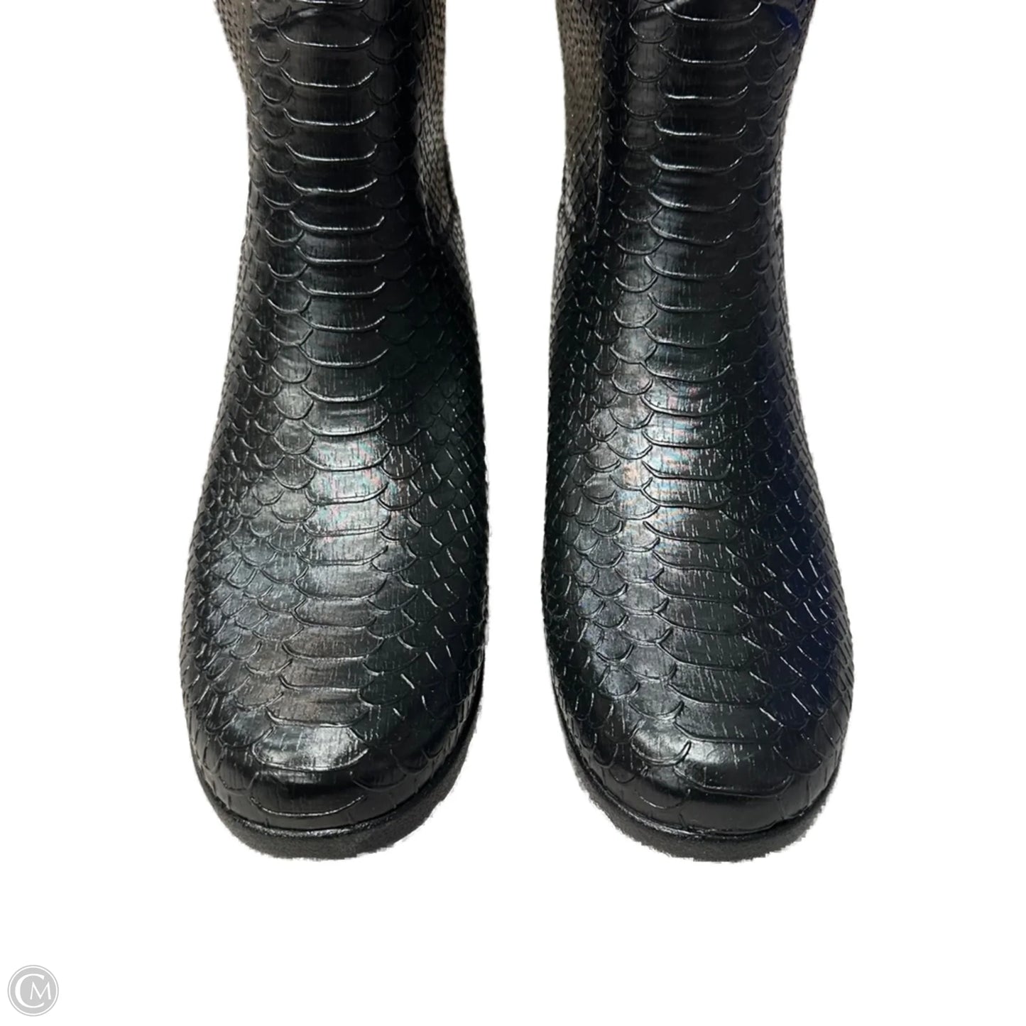 Boots Rain By Hunter In Black, Size: 9