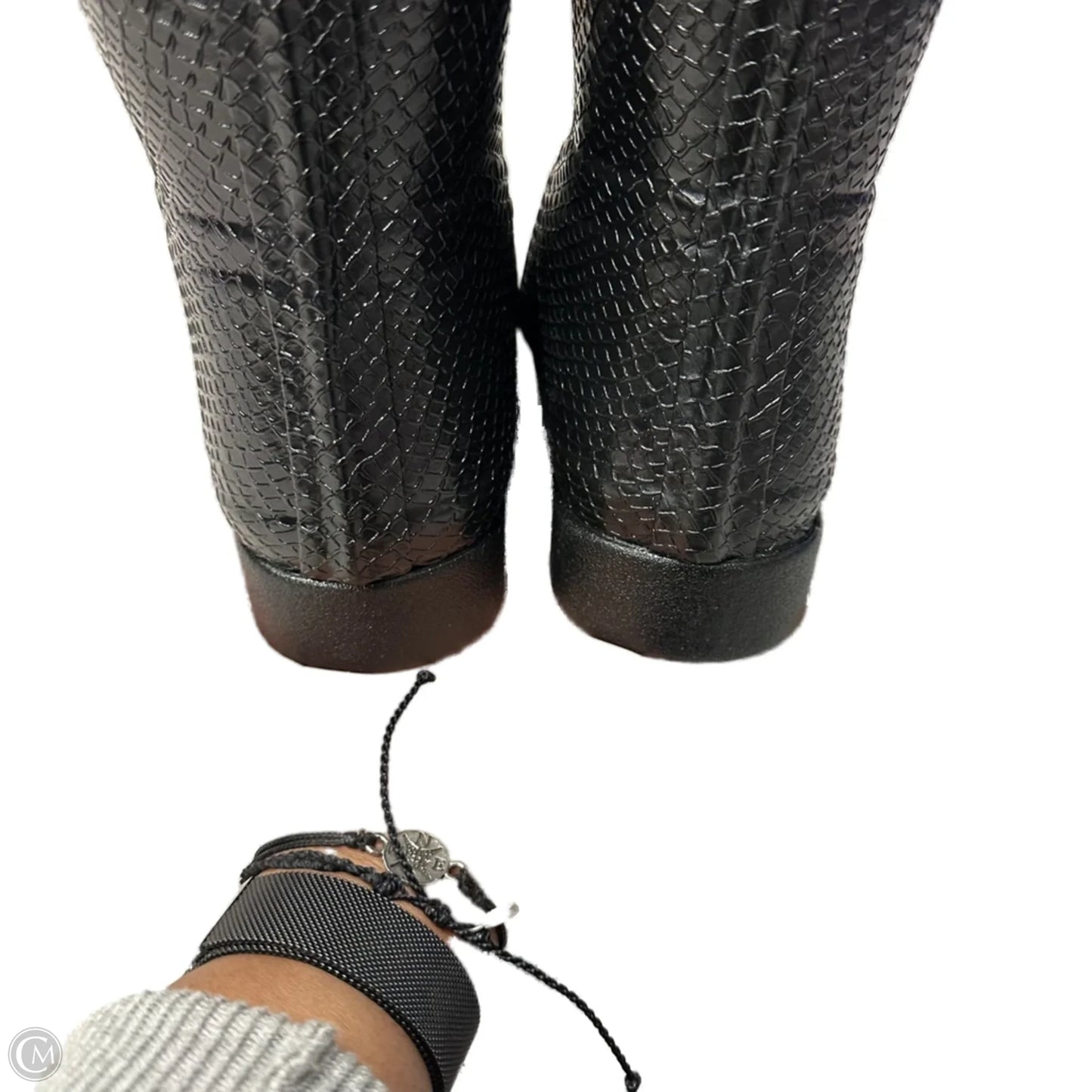 Boots Rain By Hunter In Black, Size: 9