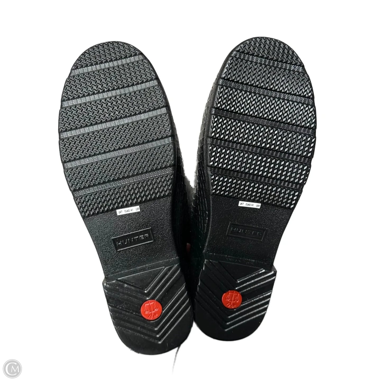 Boots Rain By Hunter In Black, Size: 9