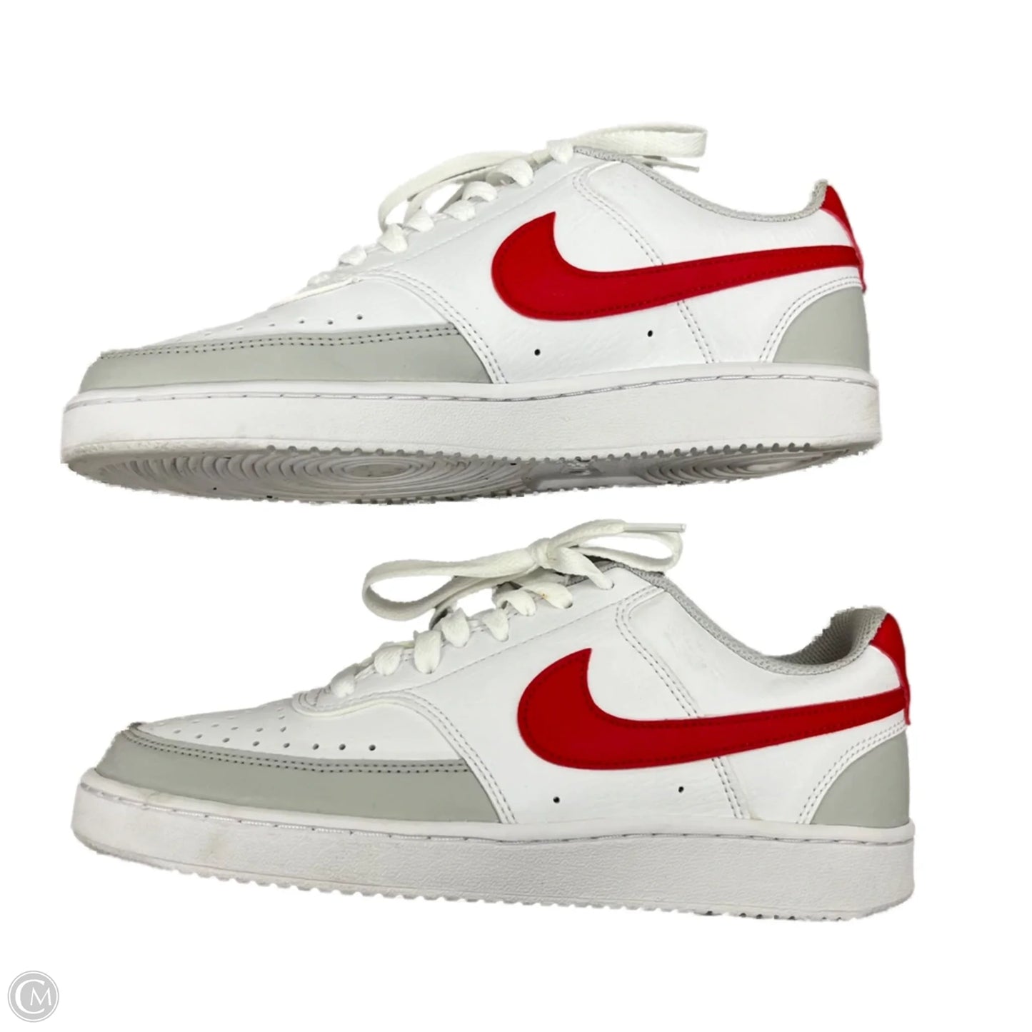 Shoes Sneakers By Nike In Red & White, Size: 8.5