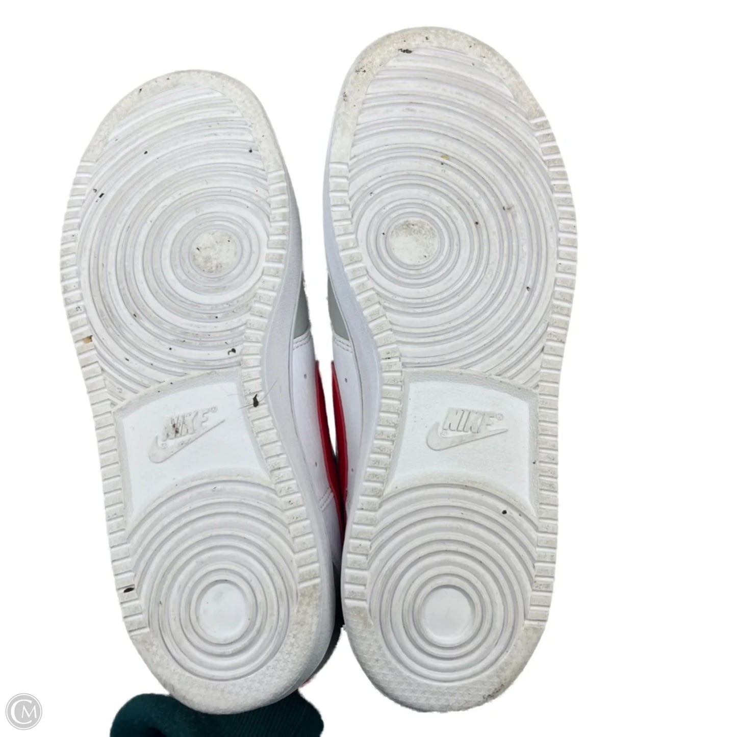 Shoes Sneakers By Nike In Red & White, Size: 8.5