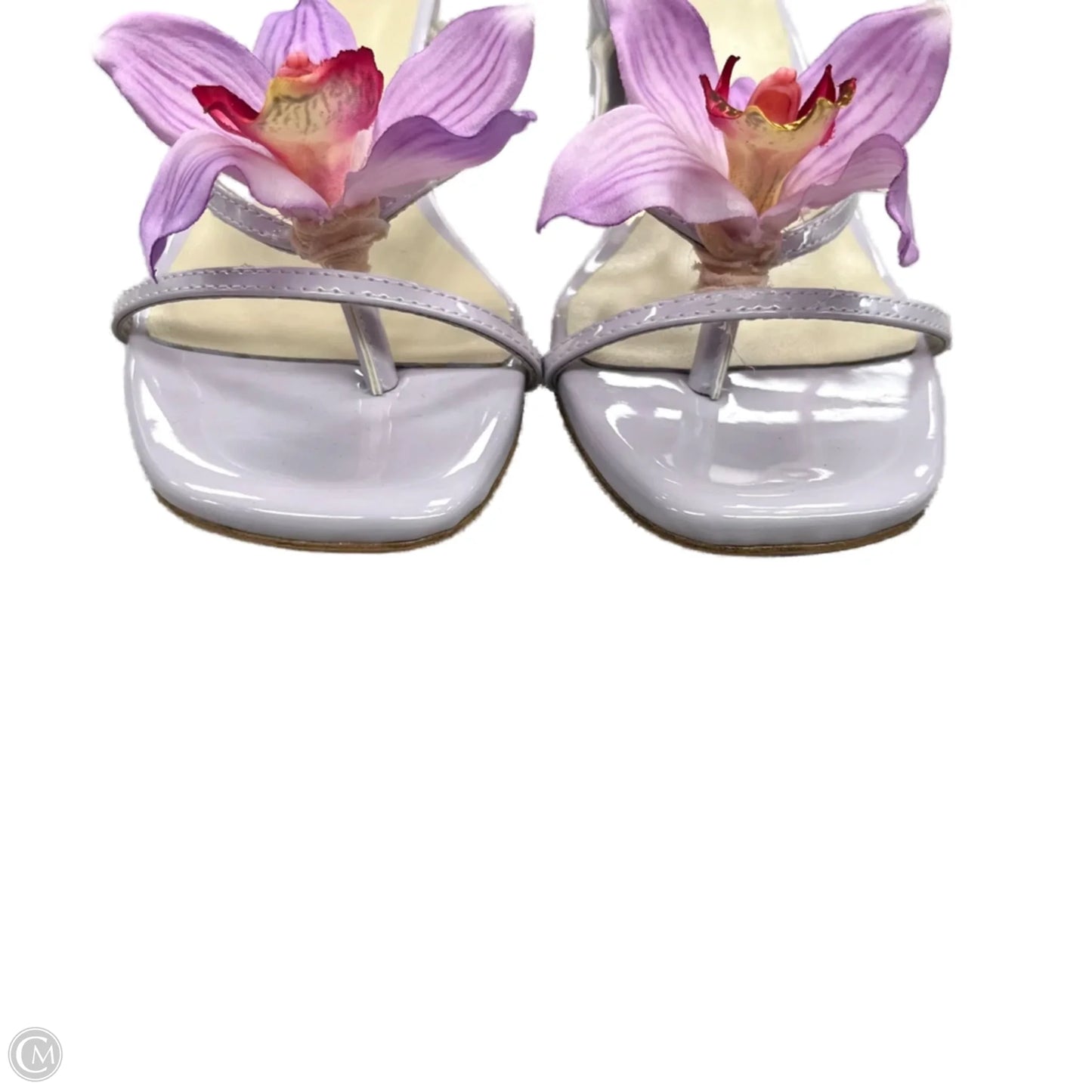 Sandals Heels Block By LPA In Purple, Size: 7