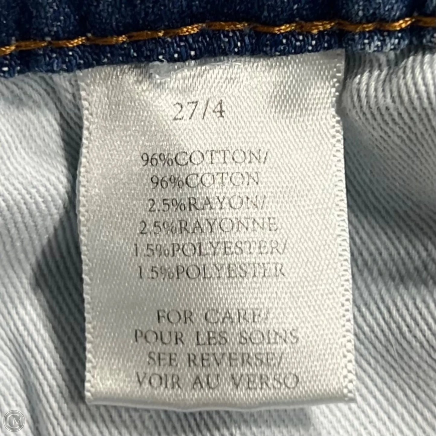 Pants Cargo & Utility By Ronny Kobo In Blue Denim, Size: 4