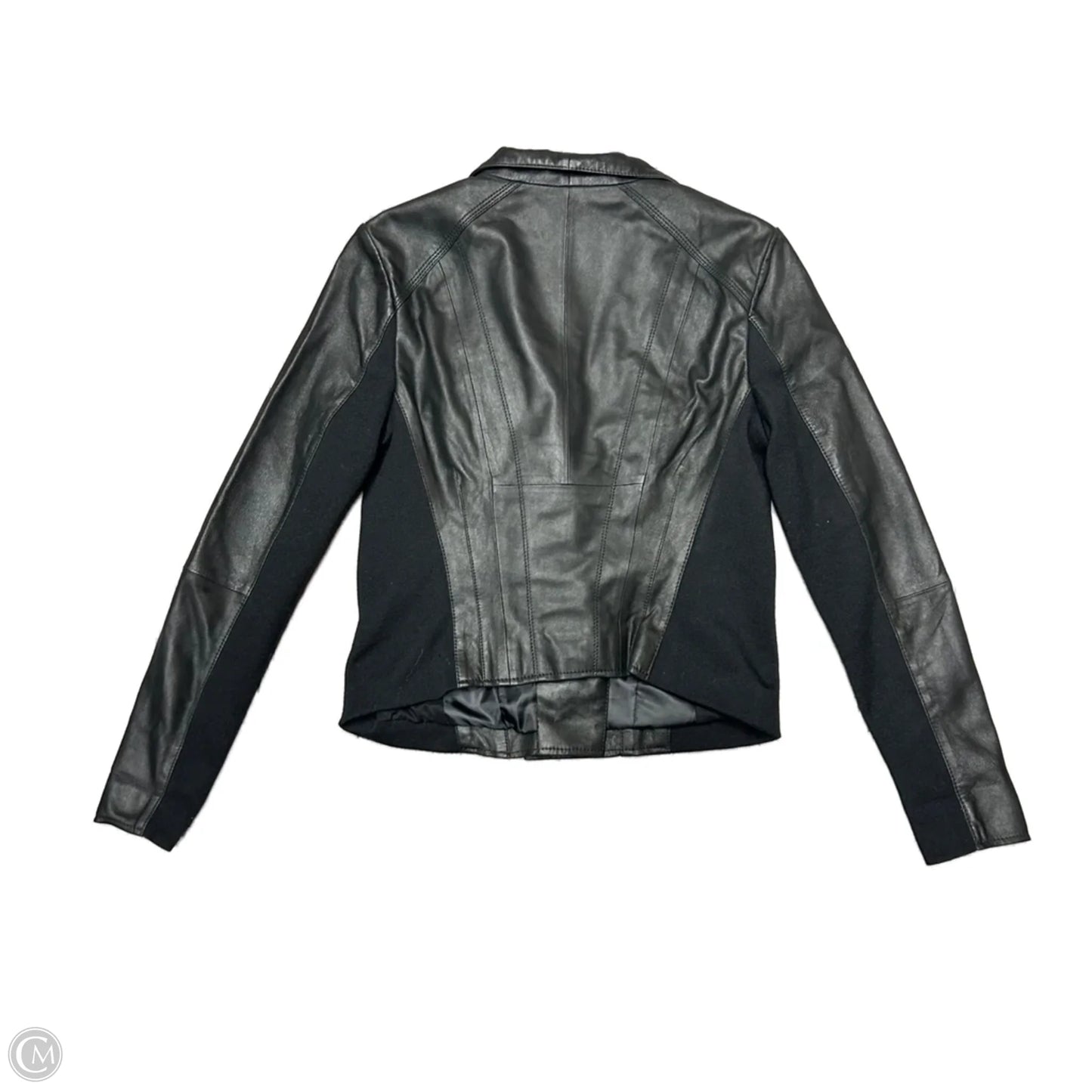 Jacket Moto Leather By Marc New York In Black, Size: M