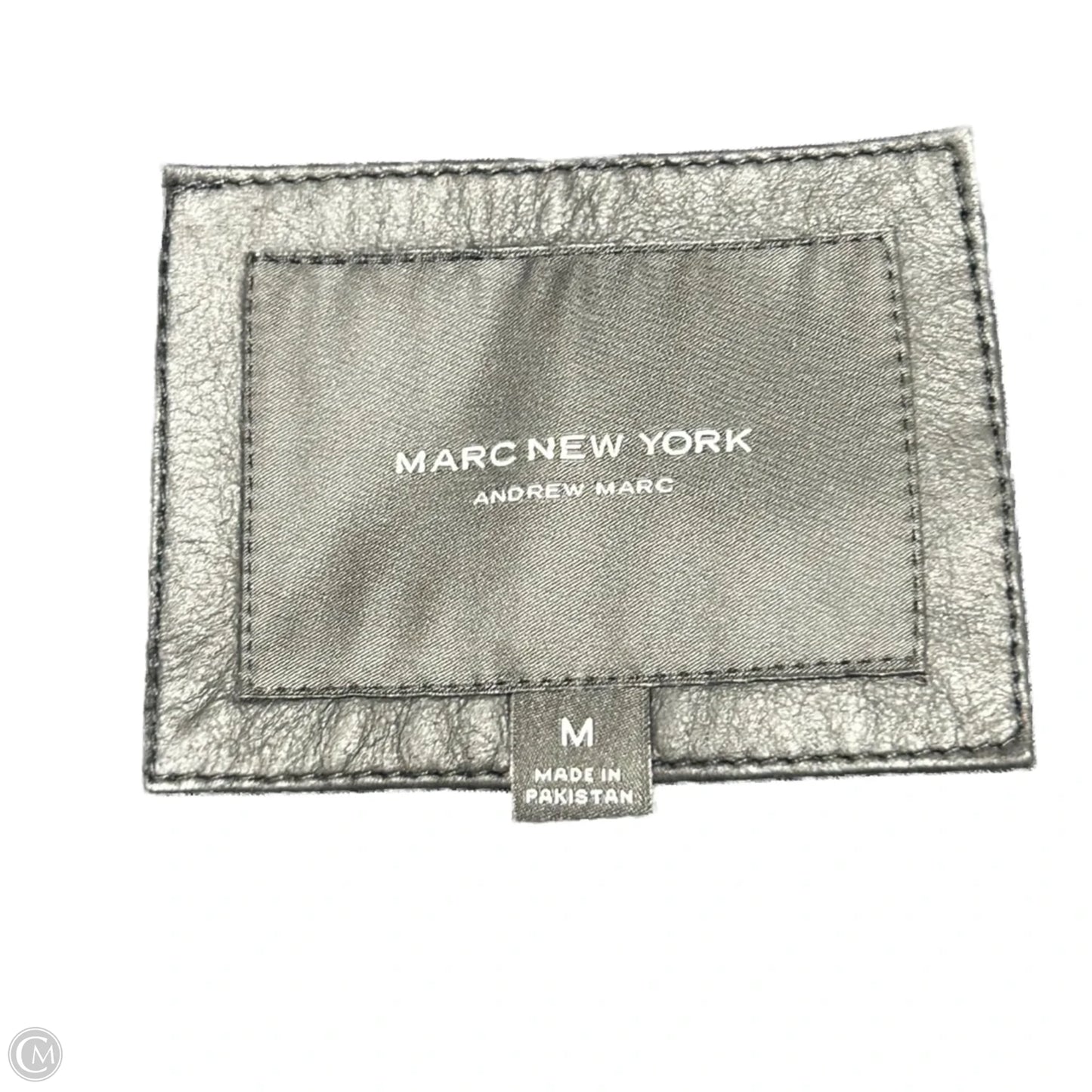 Jacket Moto Leather By Marc New York In Black, Size: M