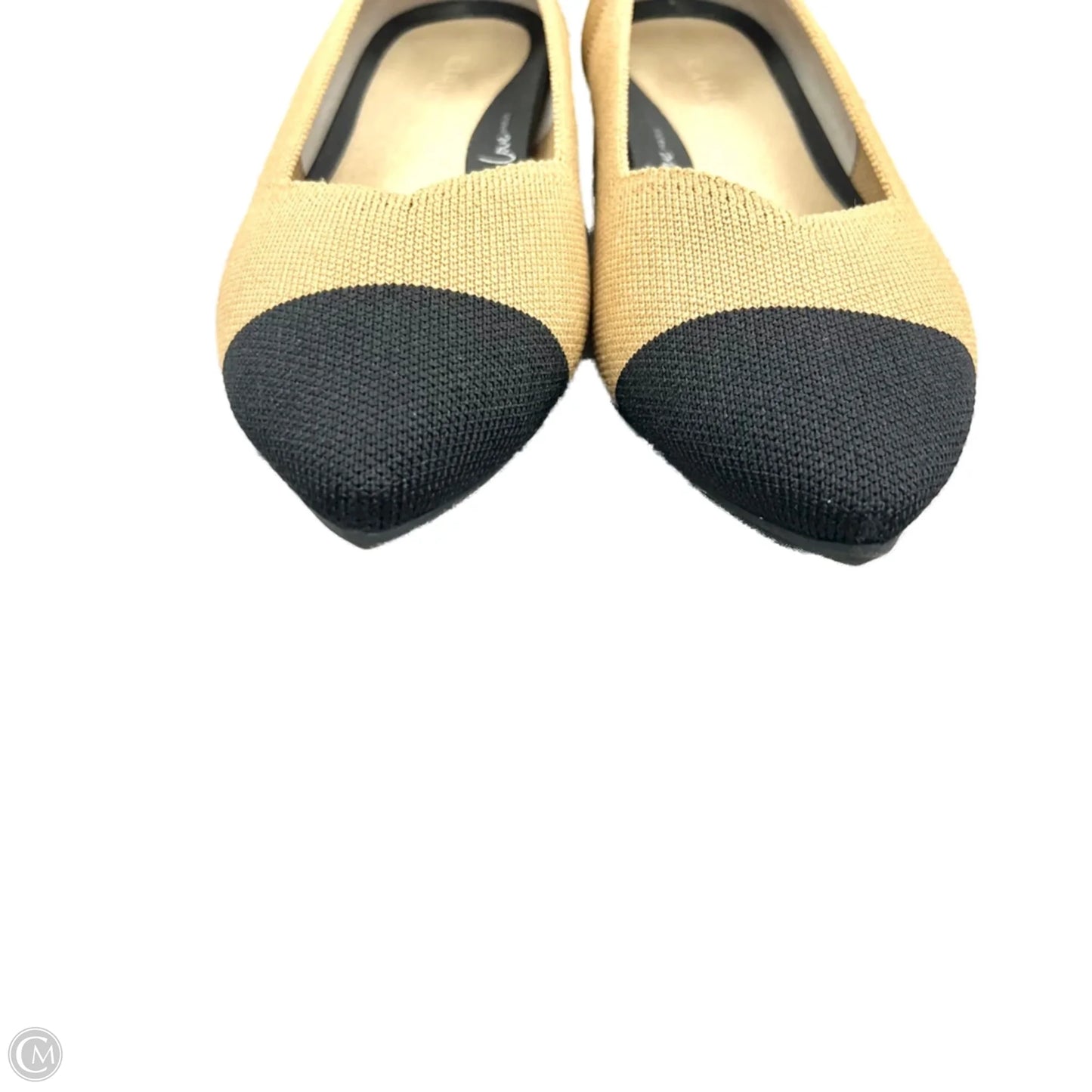 Shoes Heels Block By Rothys In Black & Tan, Size: 7