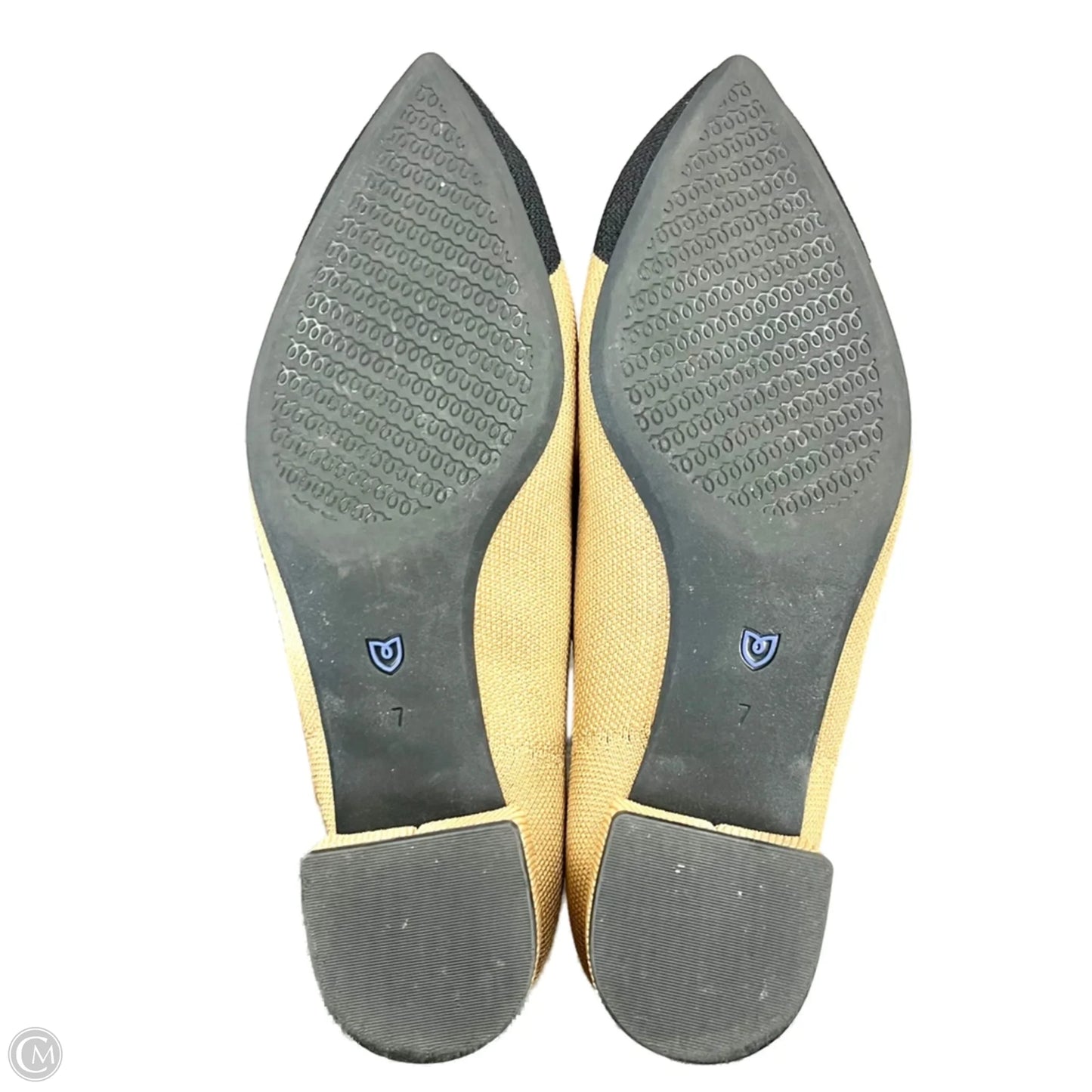 Shoes Heels Block By Rothys In Black & Tan, Size: 7