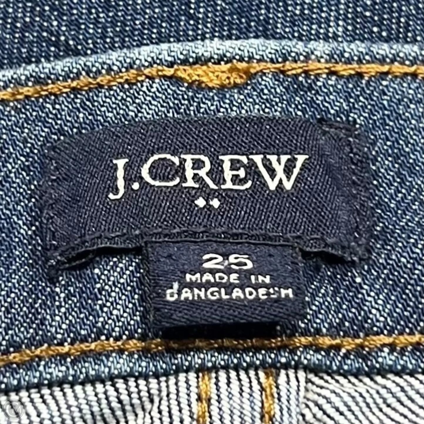 Jeans Wide Leg By J. Crew In Blue Denim, Size: 2