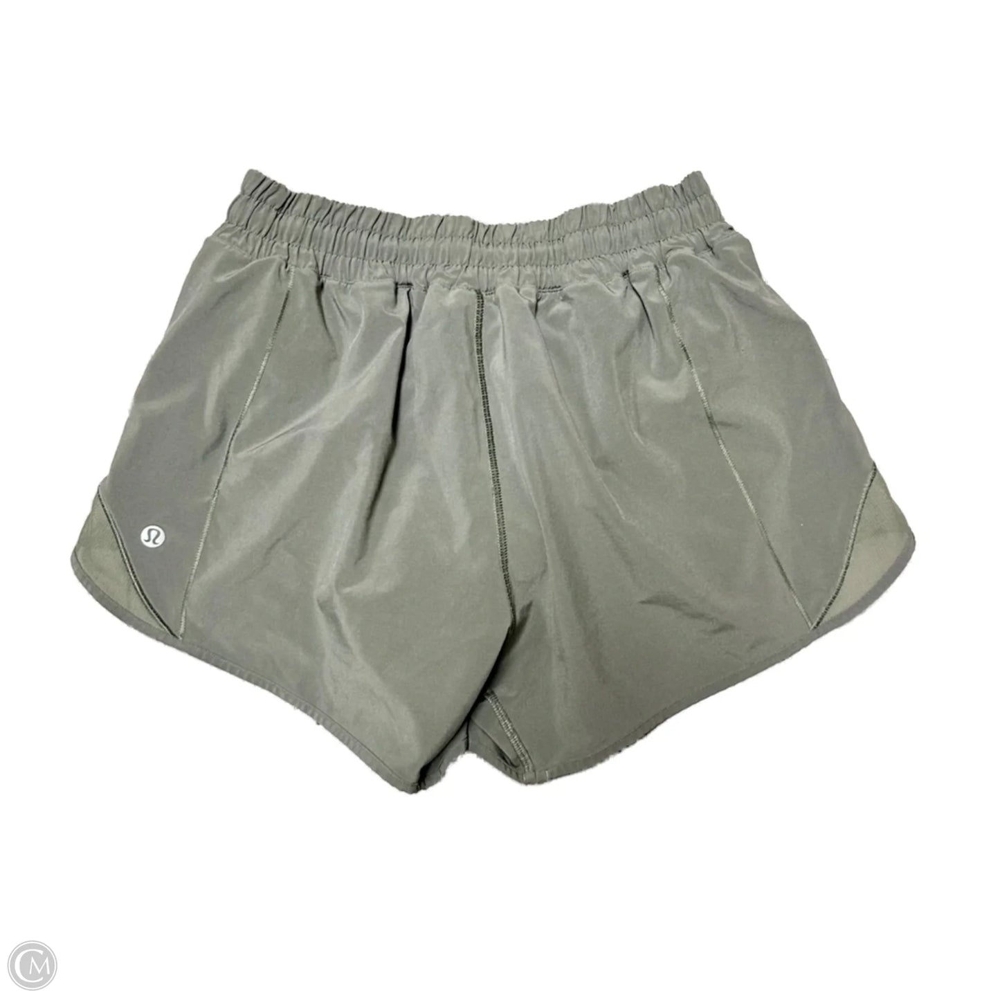 Athletic Shorts By Lululemon In Green, Size: 6