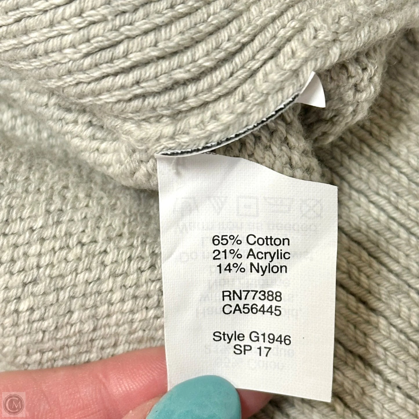 Sweater By Madewell In Grey, Size: Xxs